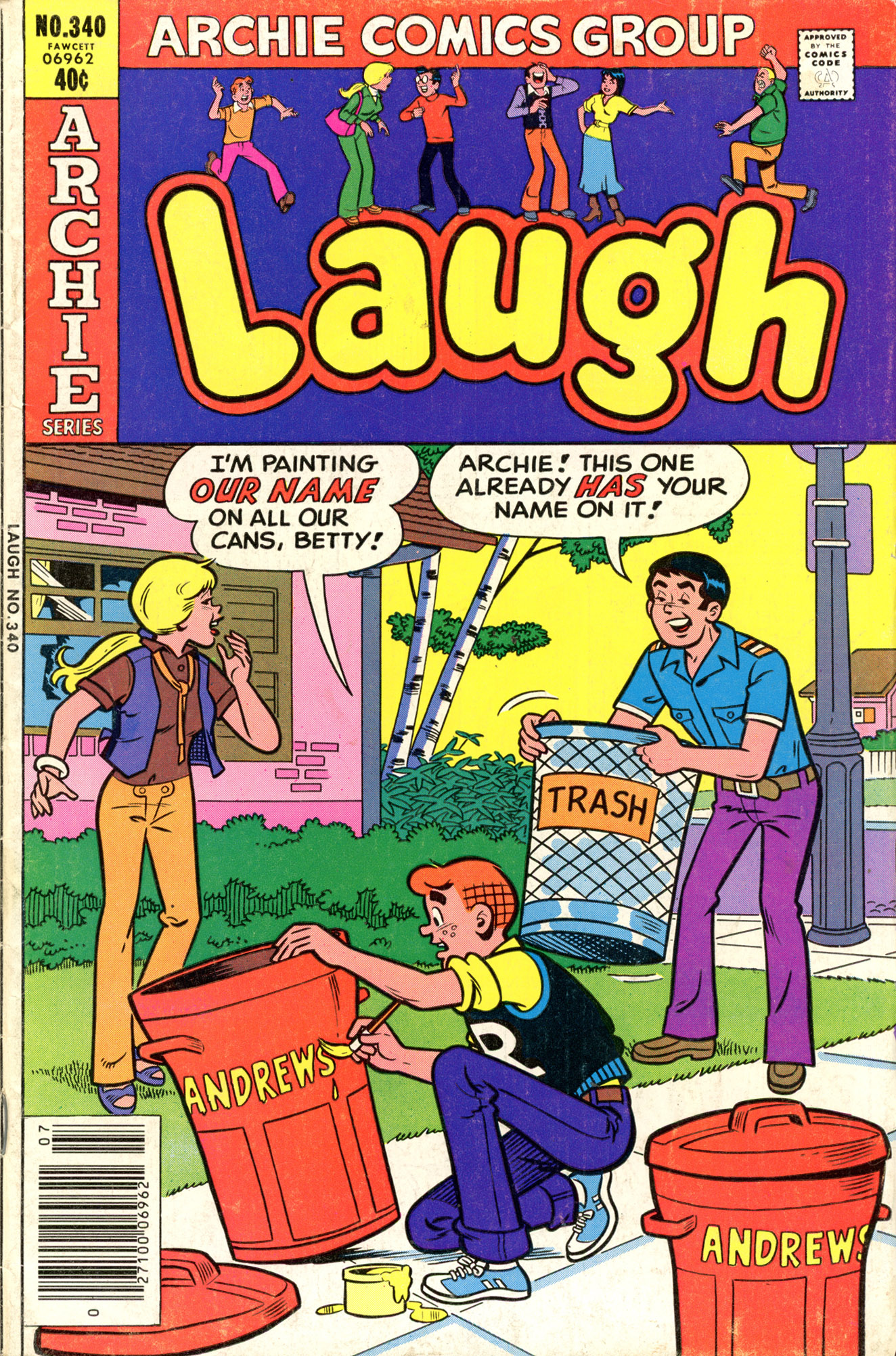 Read online Laugh (Comics) comic -  Issue #340 - 1