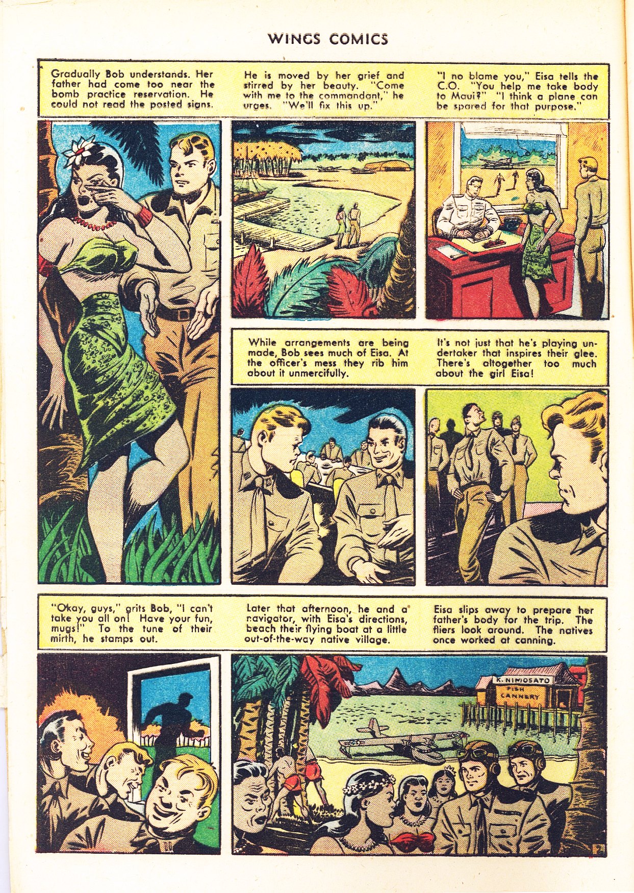 Read online Wings Comics comic -  Issue #41 - 14