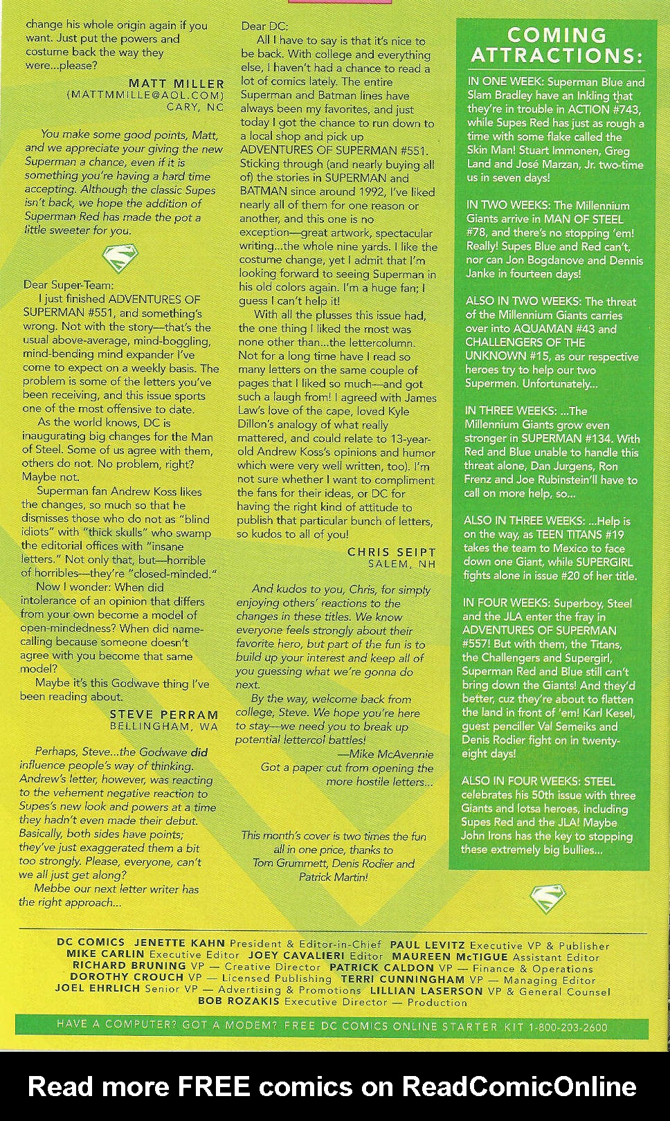 Read online Adventures of Superman (1987) comic -  Issue #556 - 26