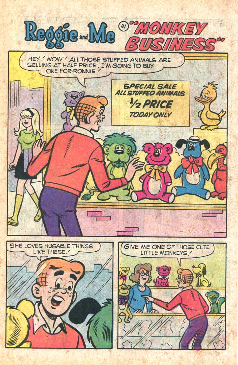 Read online Reggie and Me (1966) comic -  Issue #109 - 13