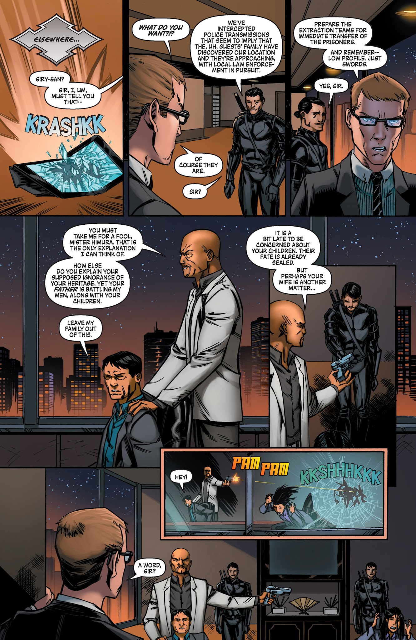 Read online Legend of the Shadow Clan comic -  Issue #5 - 15