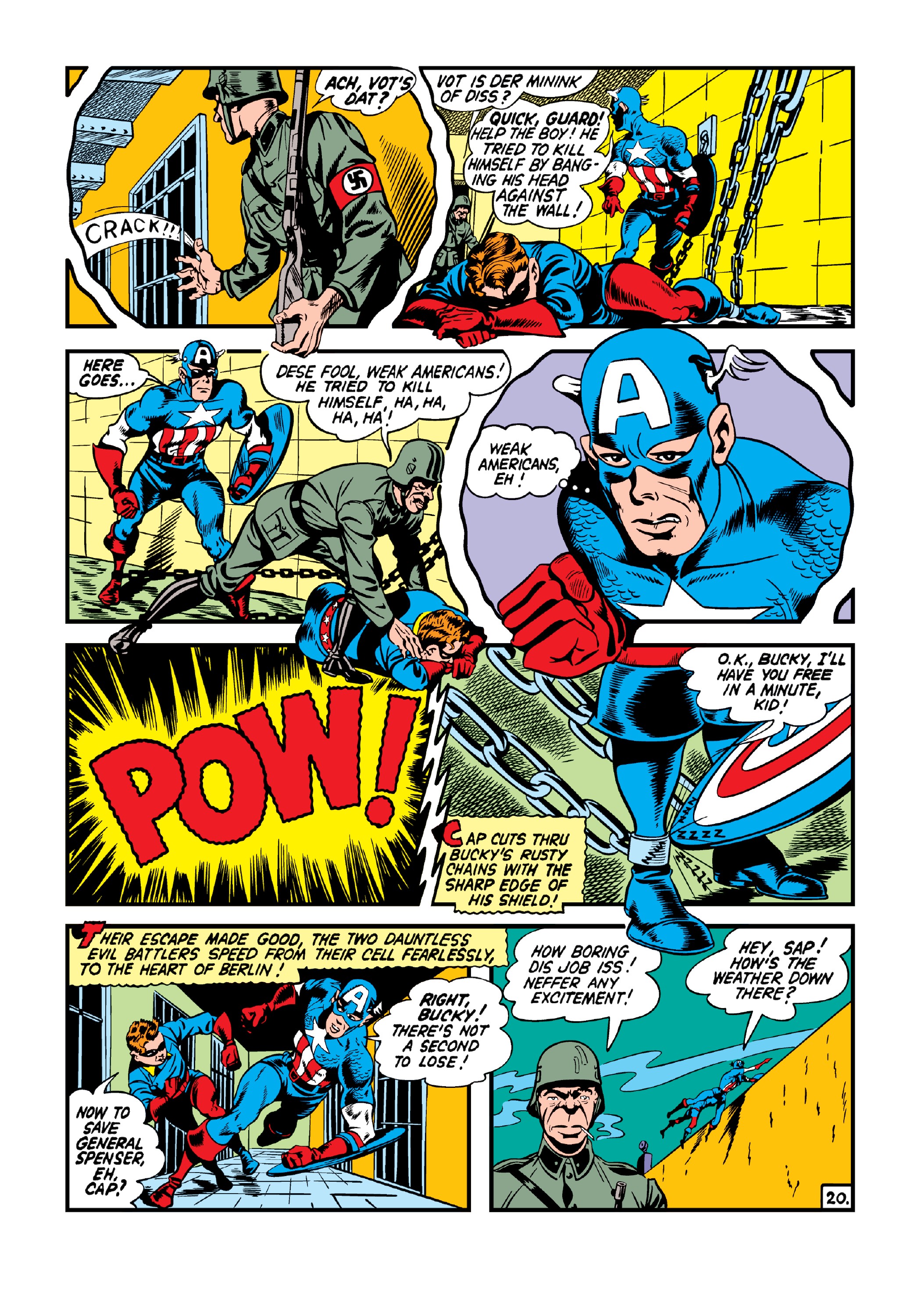 Read online Marvel Masterworks: Golden Age Captain America comic -  Issue # TPB 5 (Part 2) - 94
