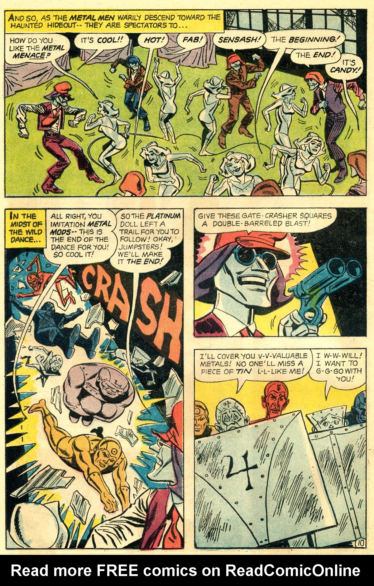 Read online Metal Men (1963) comic -  Issue #26 - 16