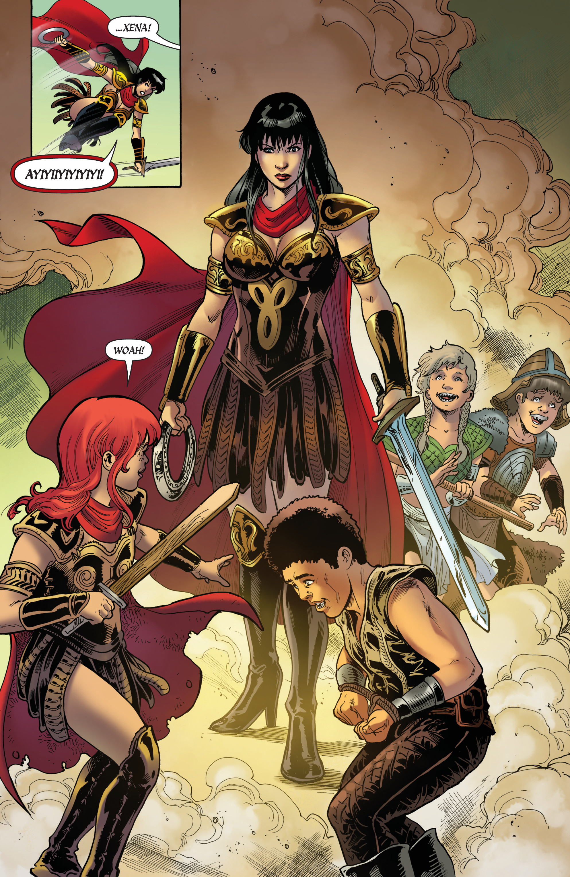 Read online Xena: Warrior Princess (2018) comic -  Issue # _TPB 2 - 76
