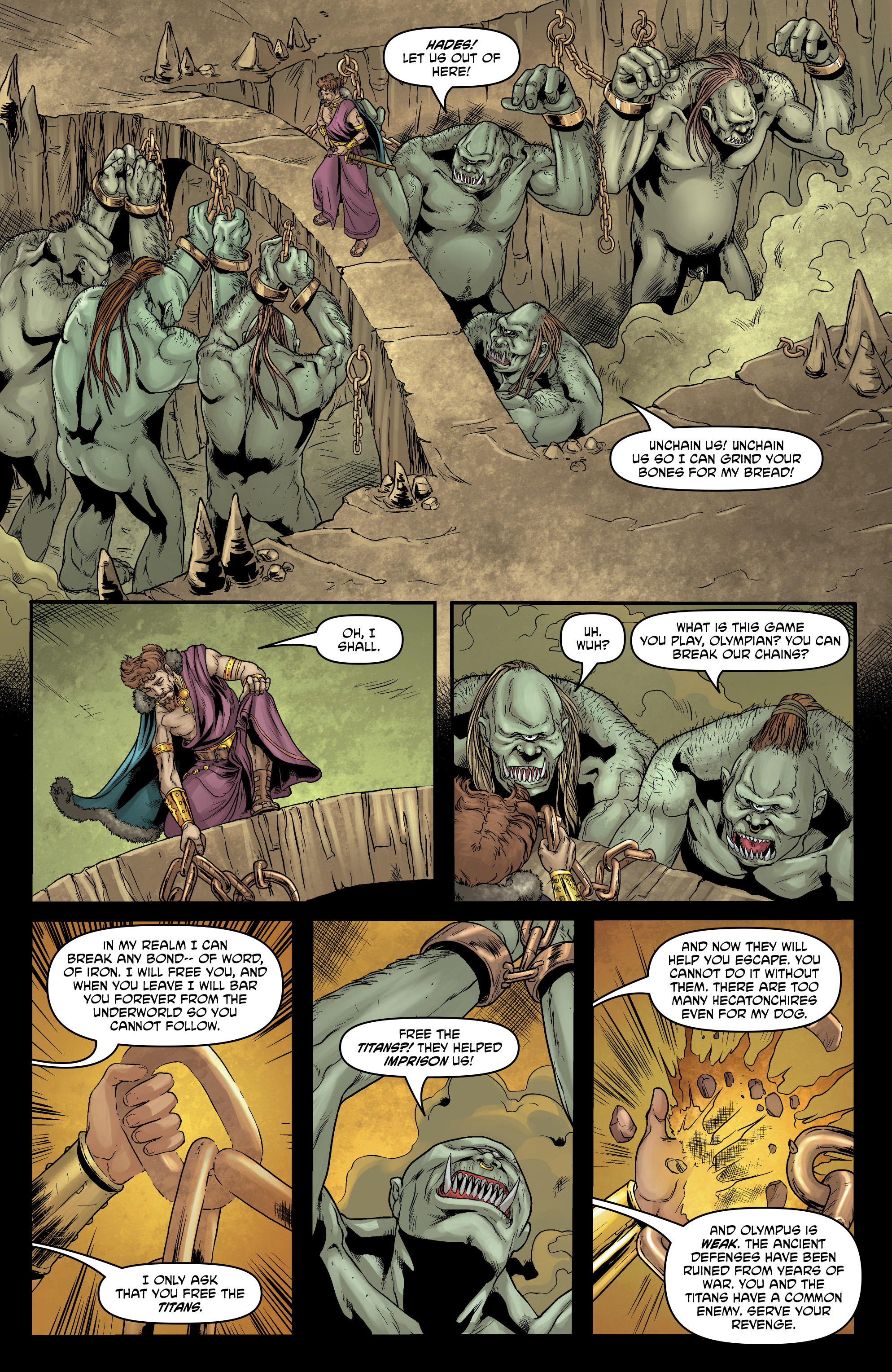 Read online God Is Dead comic -  Issue #25 - 50