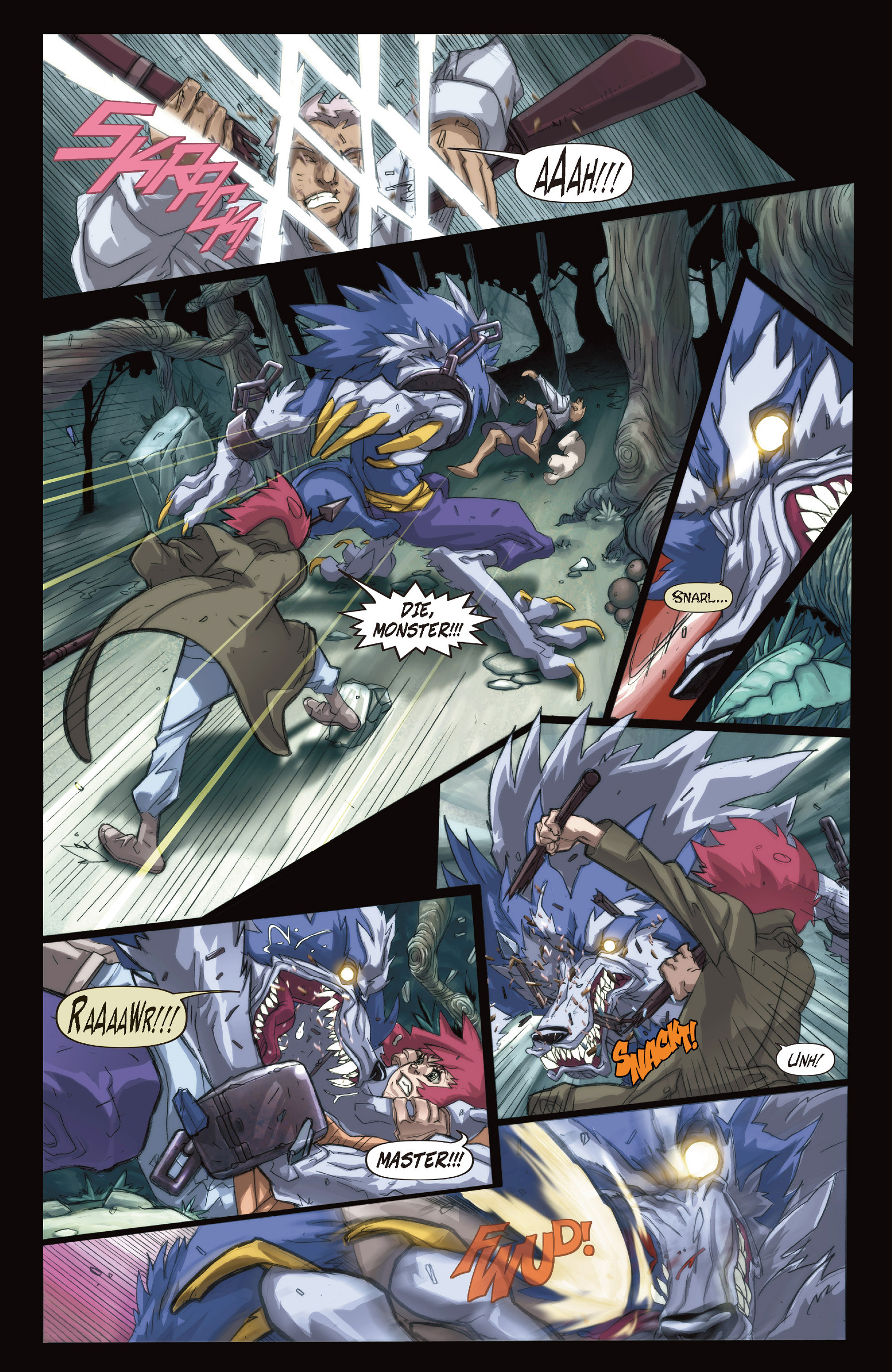 Read online Darkstalkers comic -  Issue #2 - 23