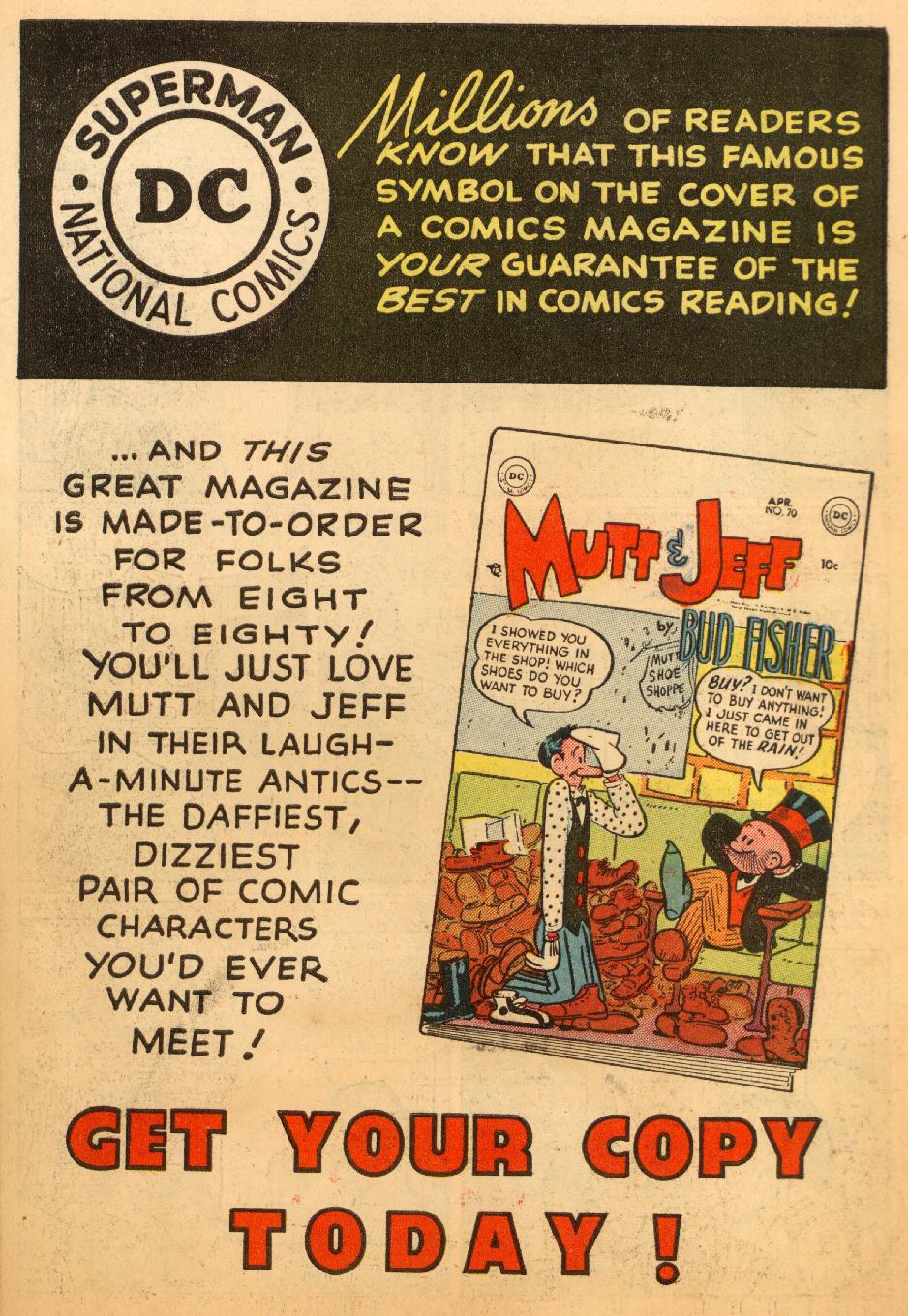 Read online House of Mystery (1951) comic -  Issue #26 - 34