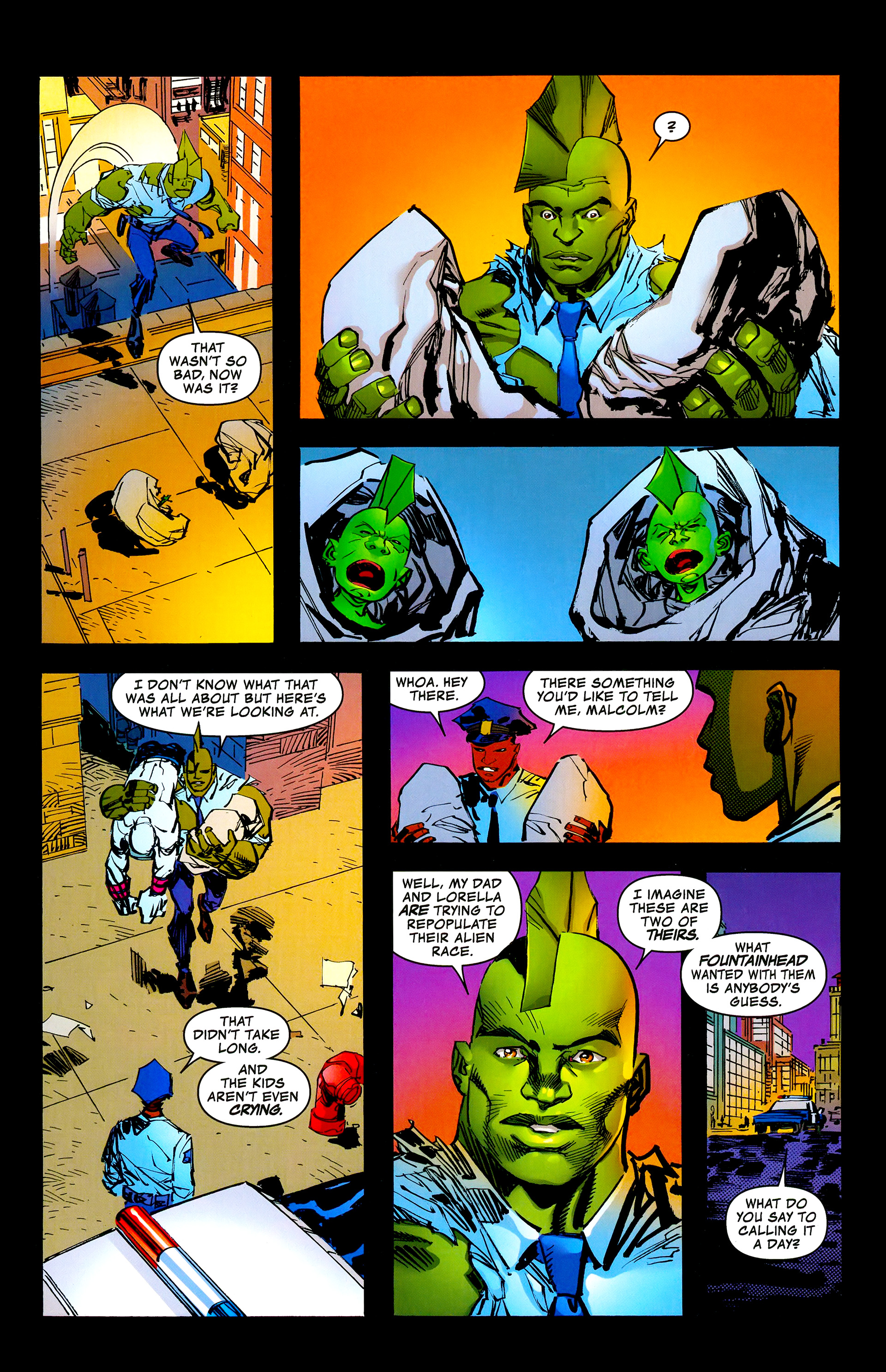 Read online Free Comic Book Day 2015 comic -  Issue # Savage Dragon Legacy - 20