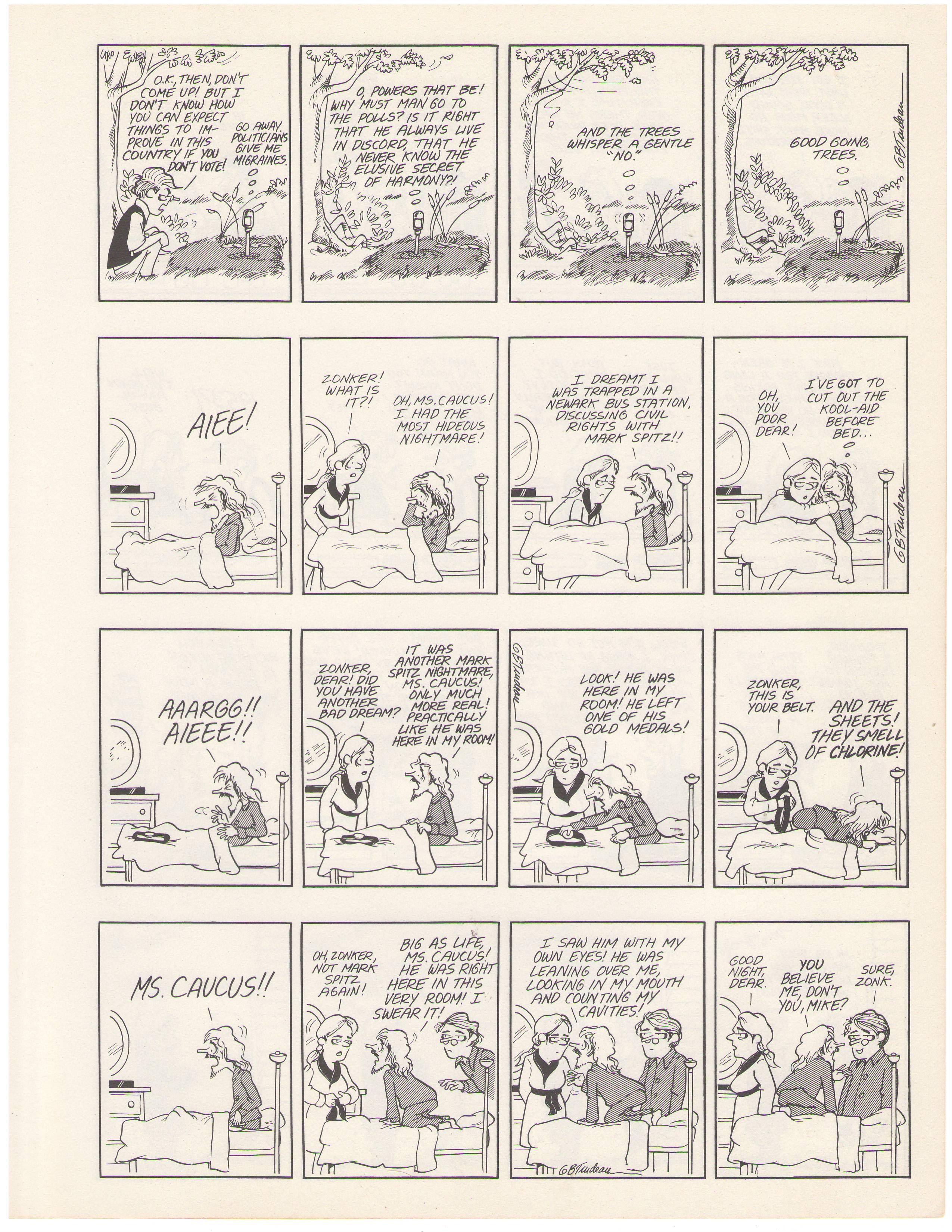 Read online The Doonesbury Chronicles comic -  Issue # TPB (Part 1) - 68