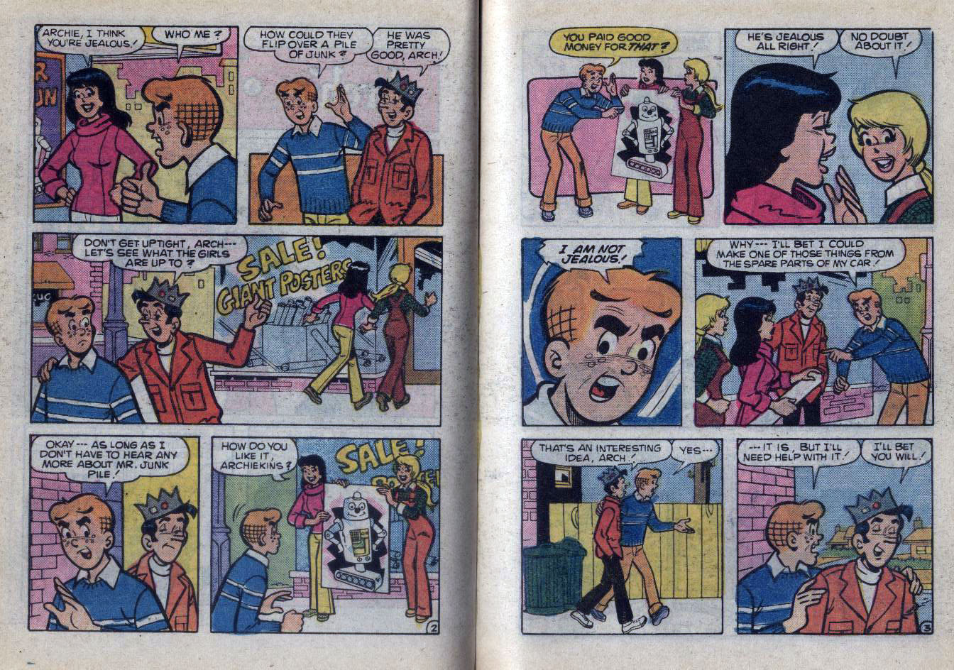 Read online Archie...Archie Andrews, Where Are You? Digest Magazine comic -  Issue #59 - 45