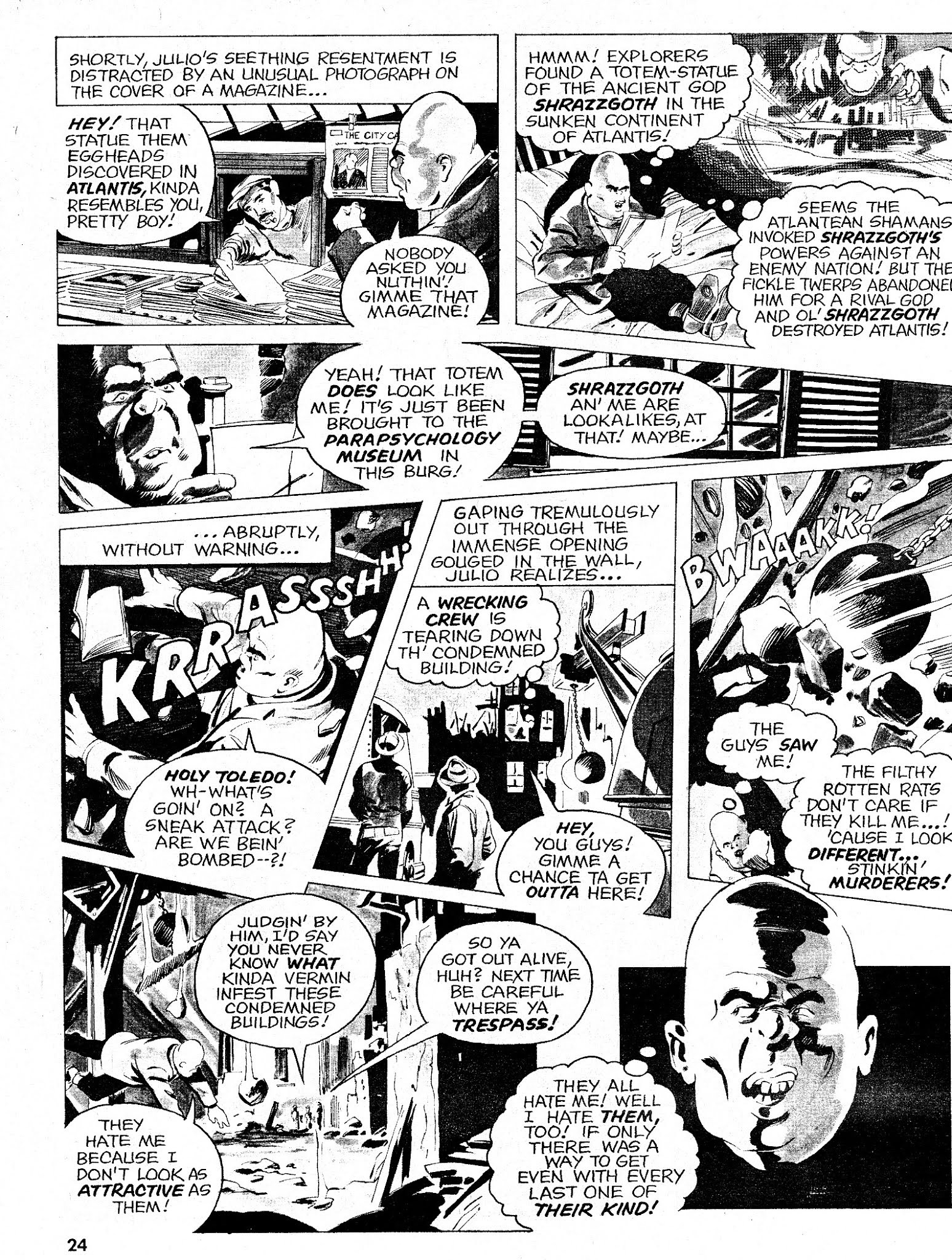 Read online Nightmare (1970) comic -  Issue #6 - 22