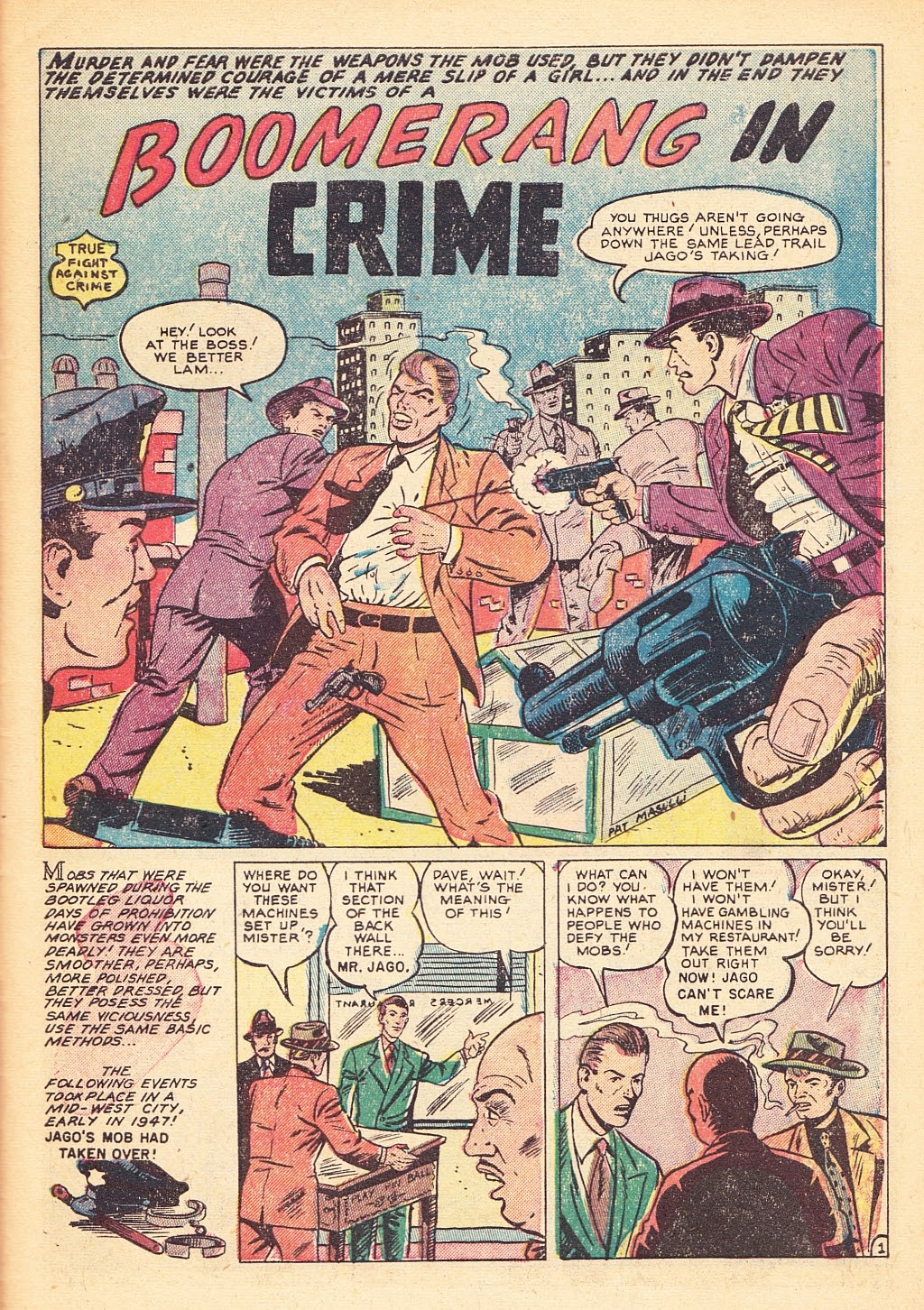 Read online Fight Against Crime comic -  Issue #1 - 28