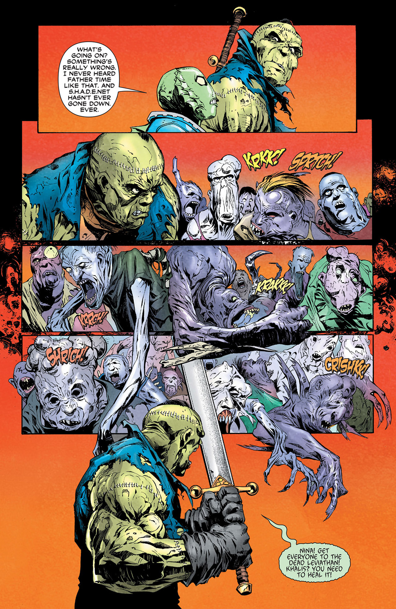 Read online Frankenstein, Agent of S.H.A.D.E. comic -  Issue #13 - 3