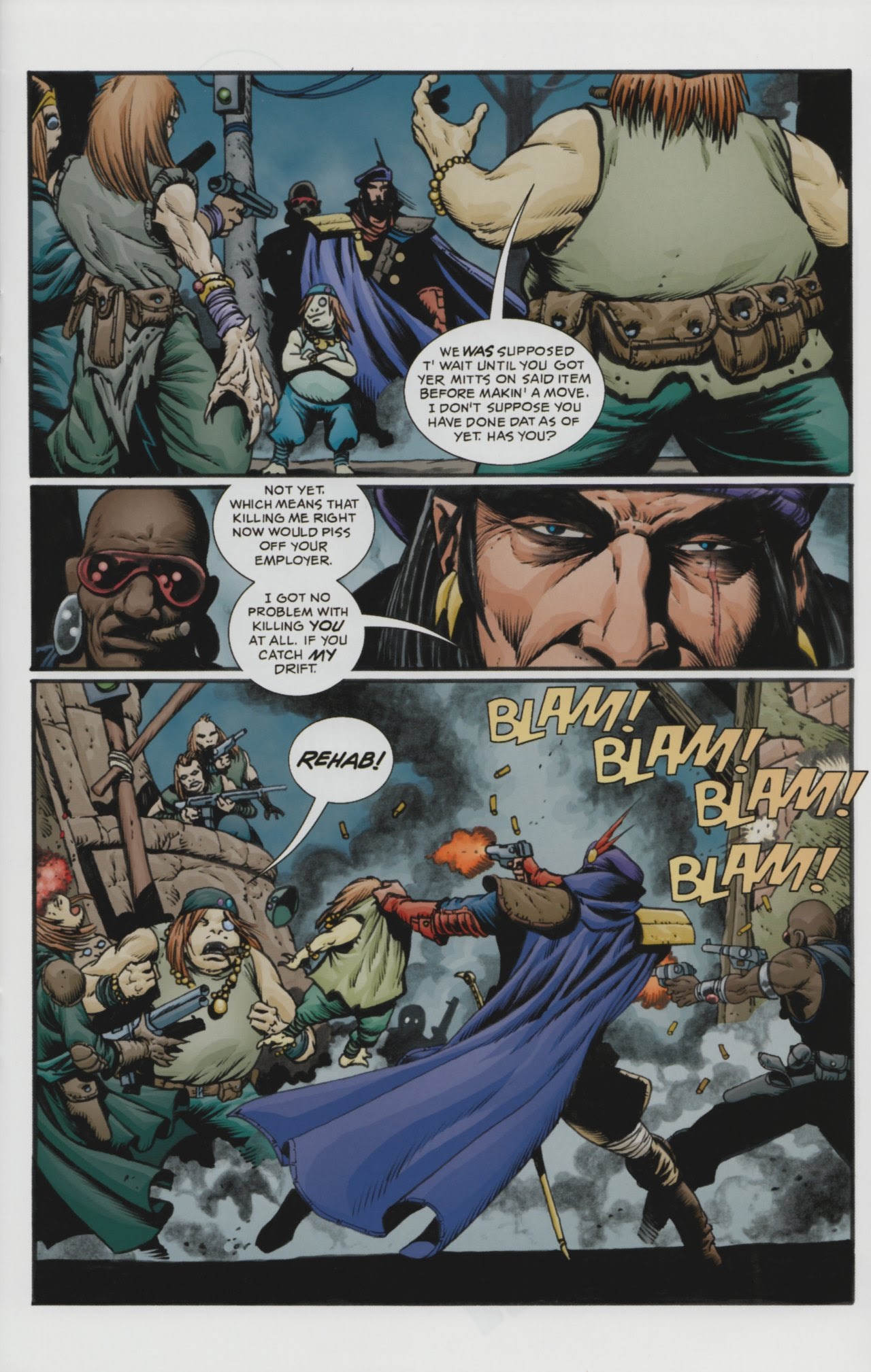 Read online GrimJack: The Manx Cat comic -  Issue #2 - 11