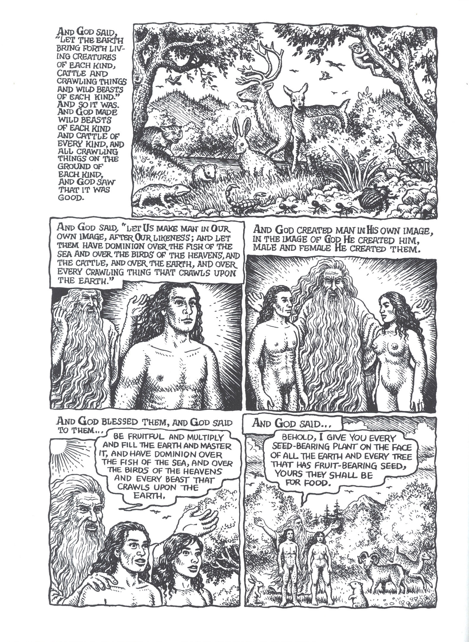 Read online The Book of Genesis Illustrated comic -  Issue # TPB (Part 1) - 15
