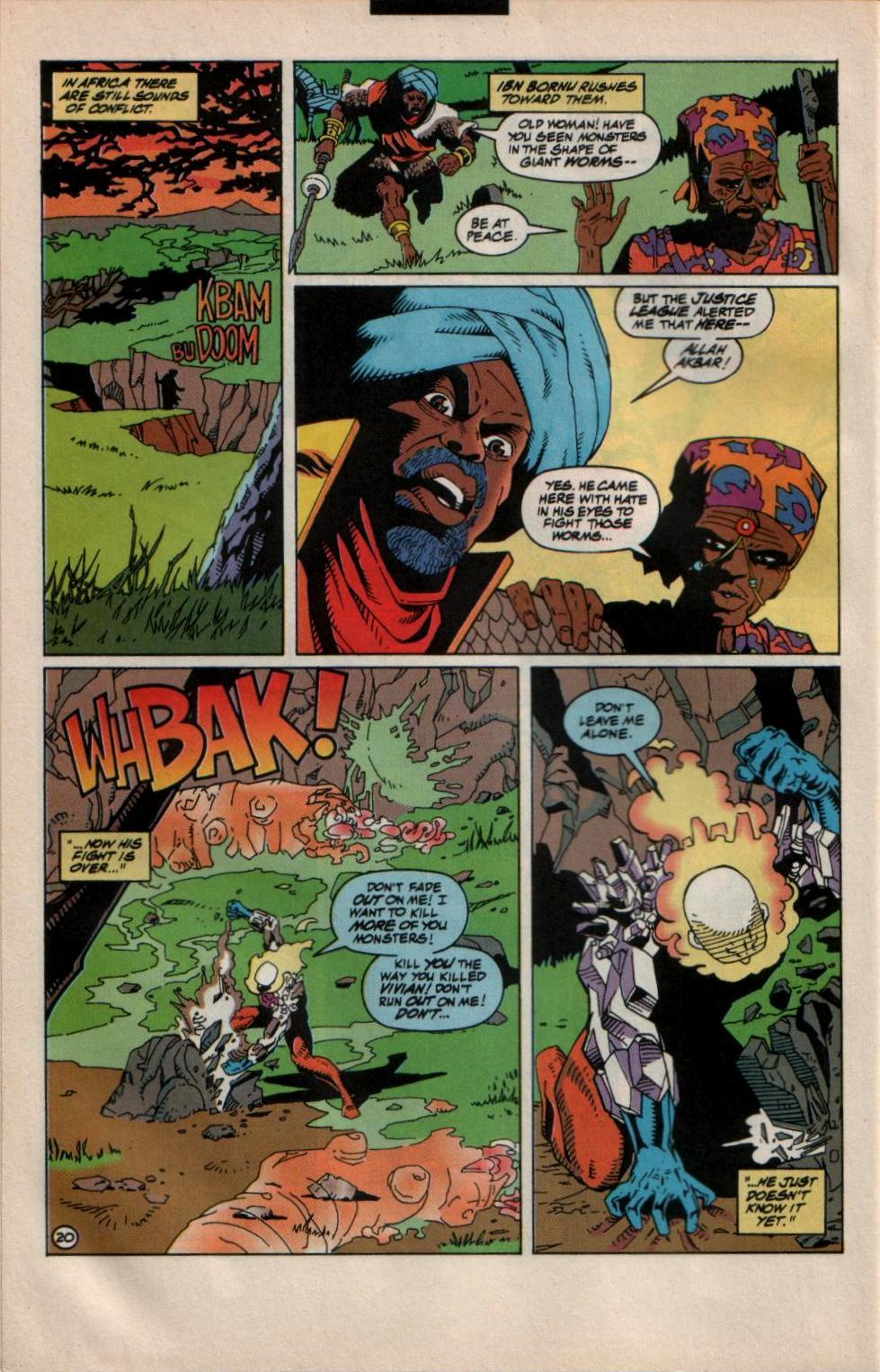 Read online Justice League America comic -  Issue #108 - 21