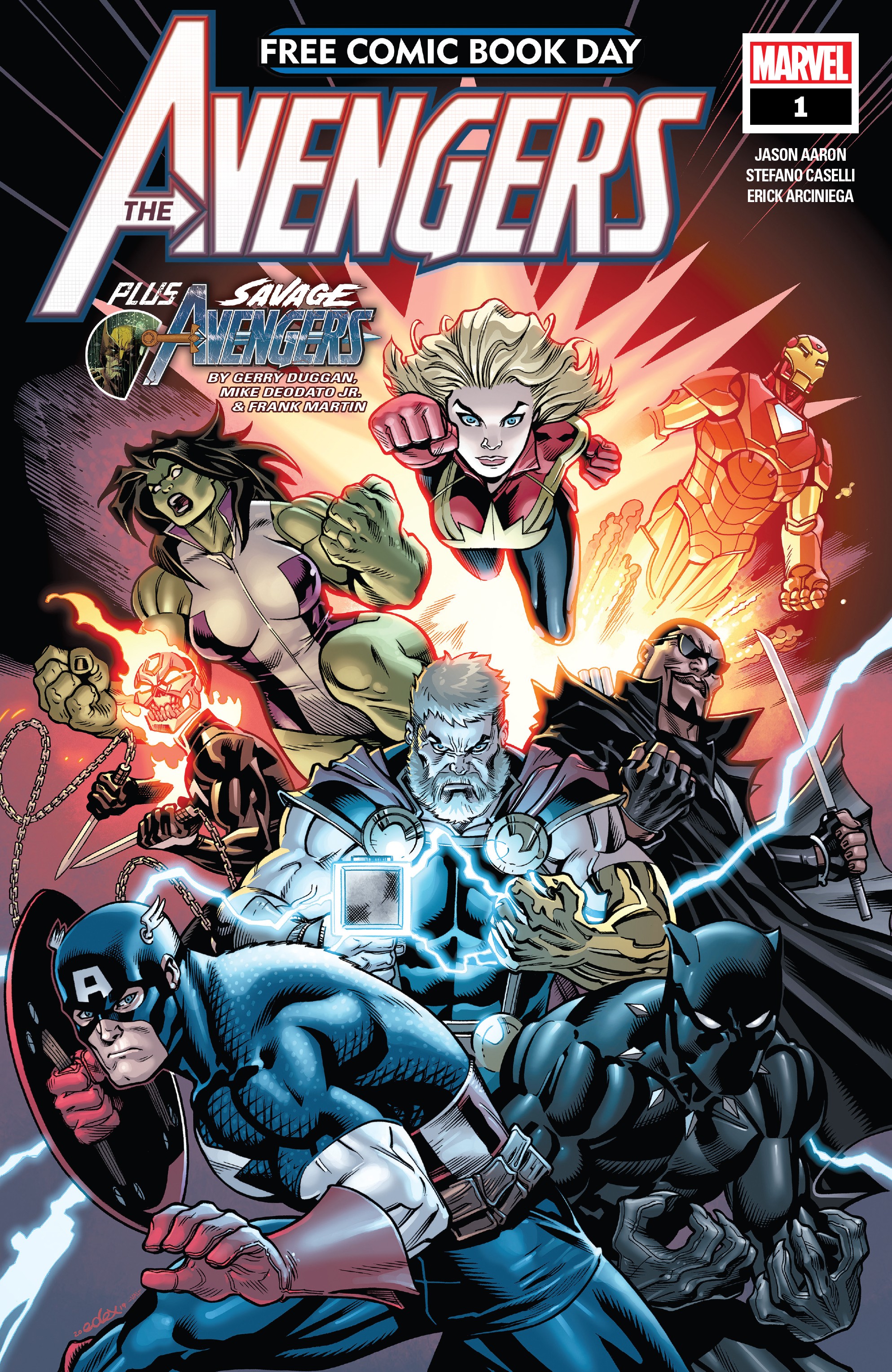 Read online Free Comic Book Day 2019 comic -  Issue # Avengers-Savage Avengers - 1