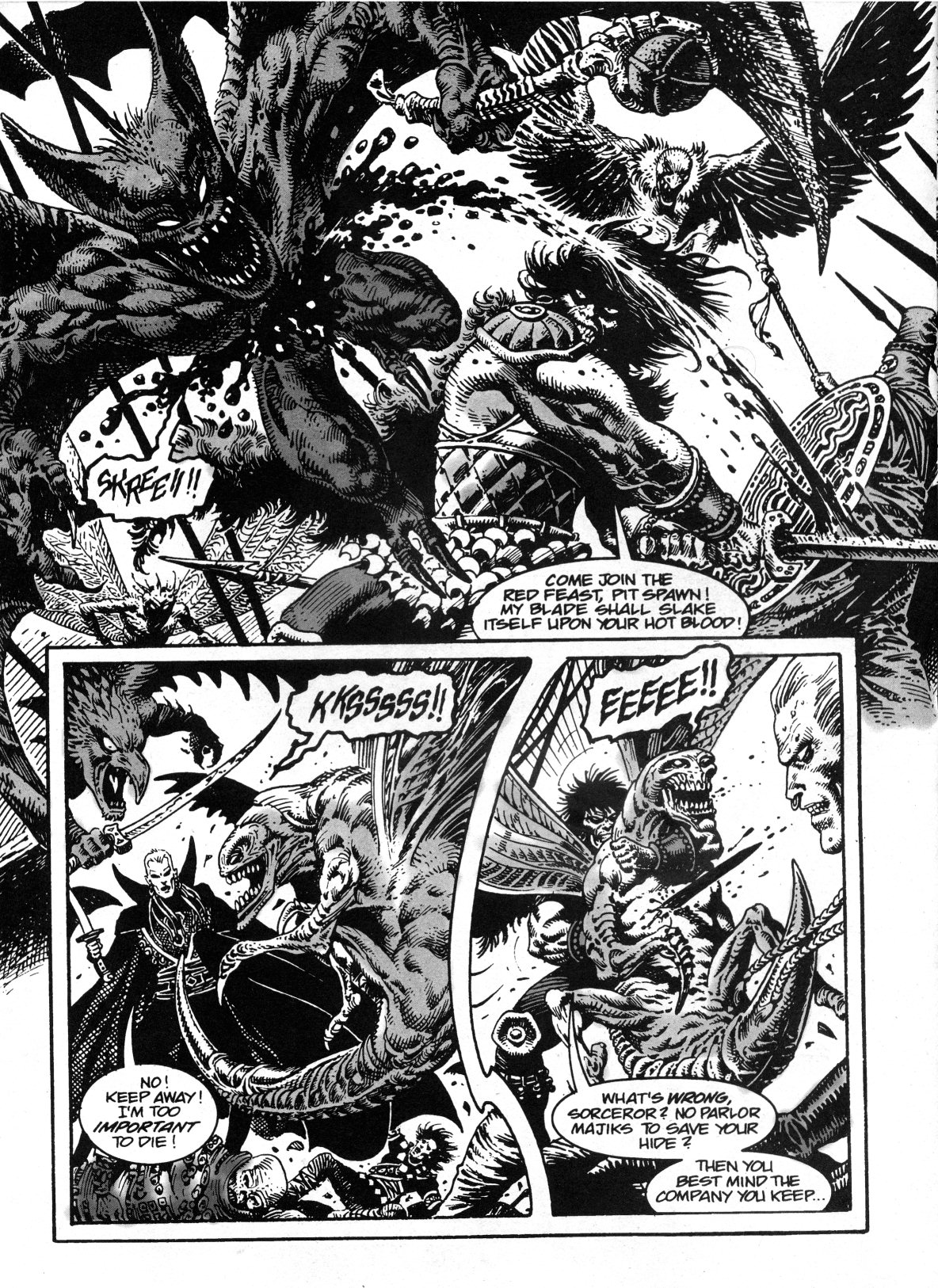 Read online Conan the Savage comic -  Issue #6 - 4
