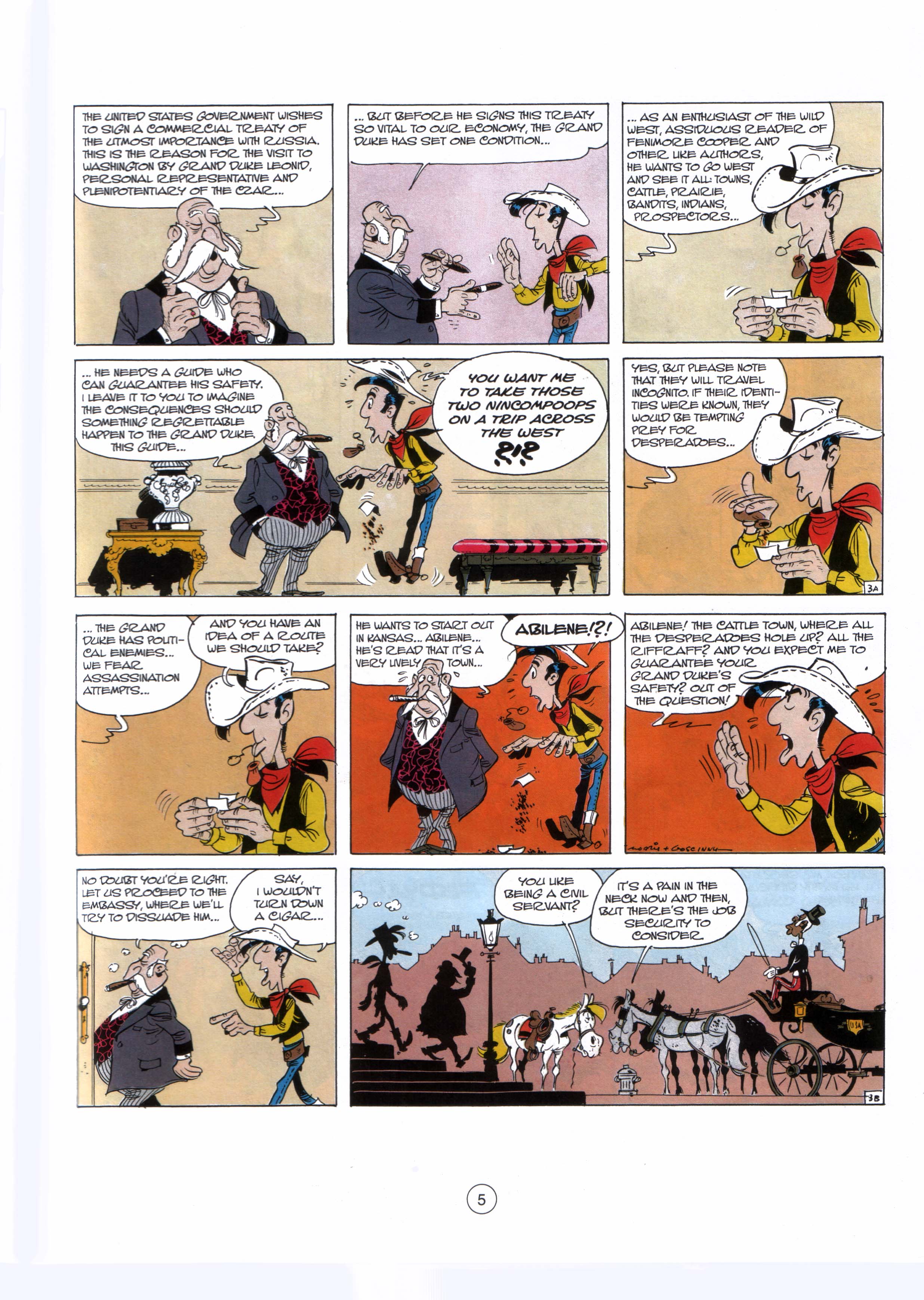 Read online A Lucky Luke Adventure comic -  Issue #29 - 4