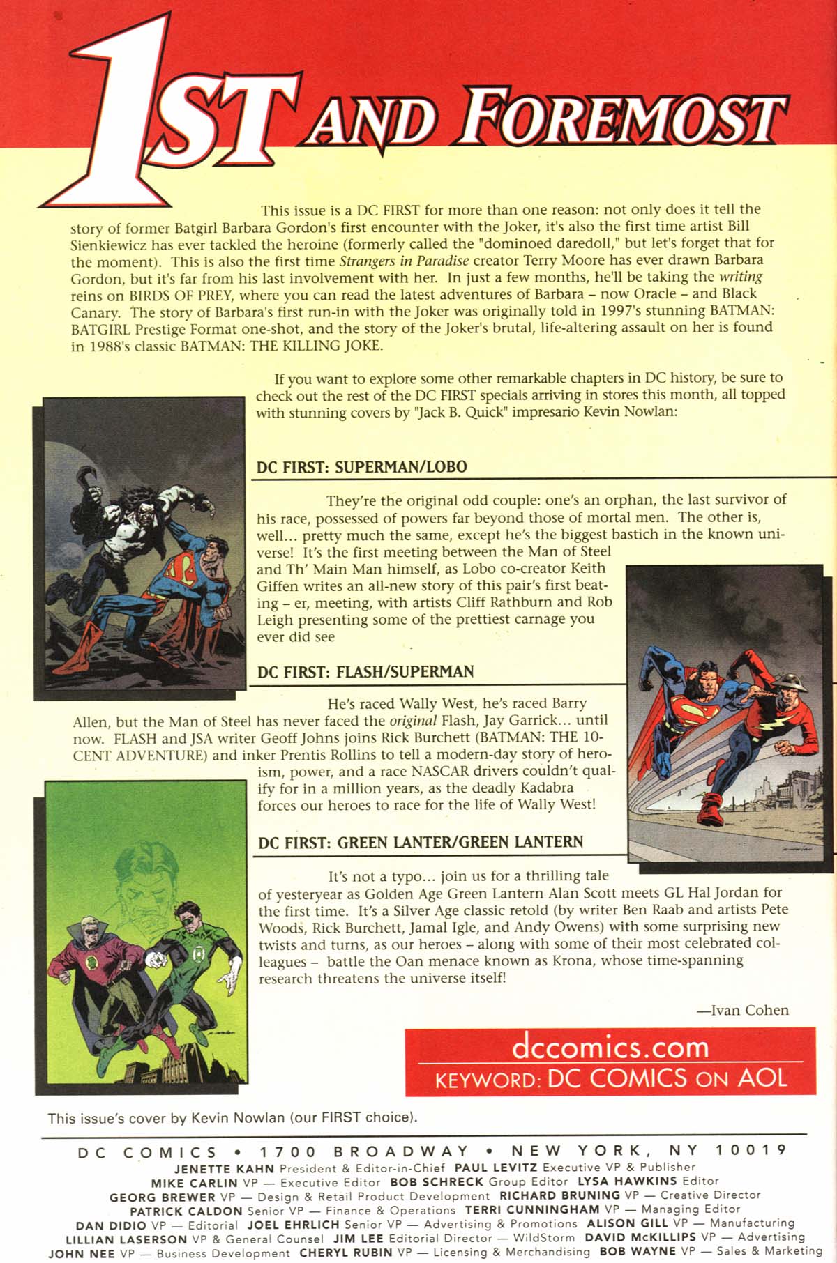 Read online DC First: Batgirl/Joker comic -  Issue # Full - 40