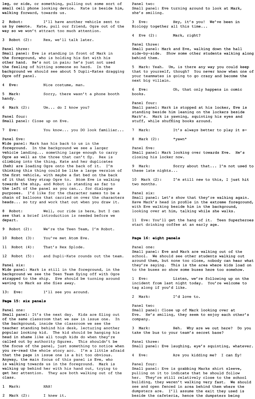 Read online Invincible Script Book comic -  Issue # Full - 14