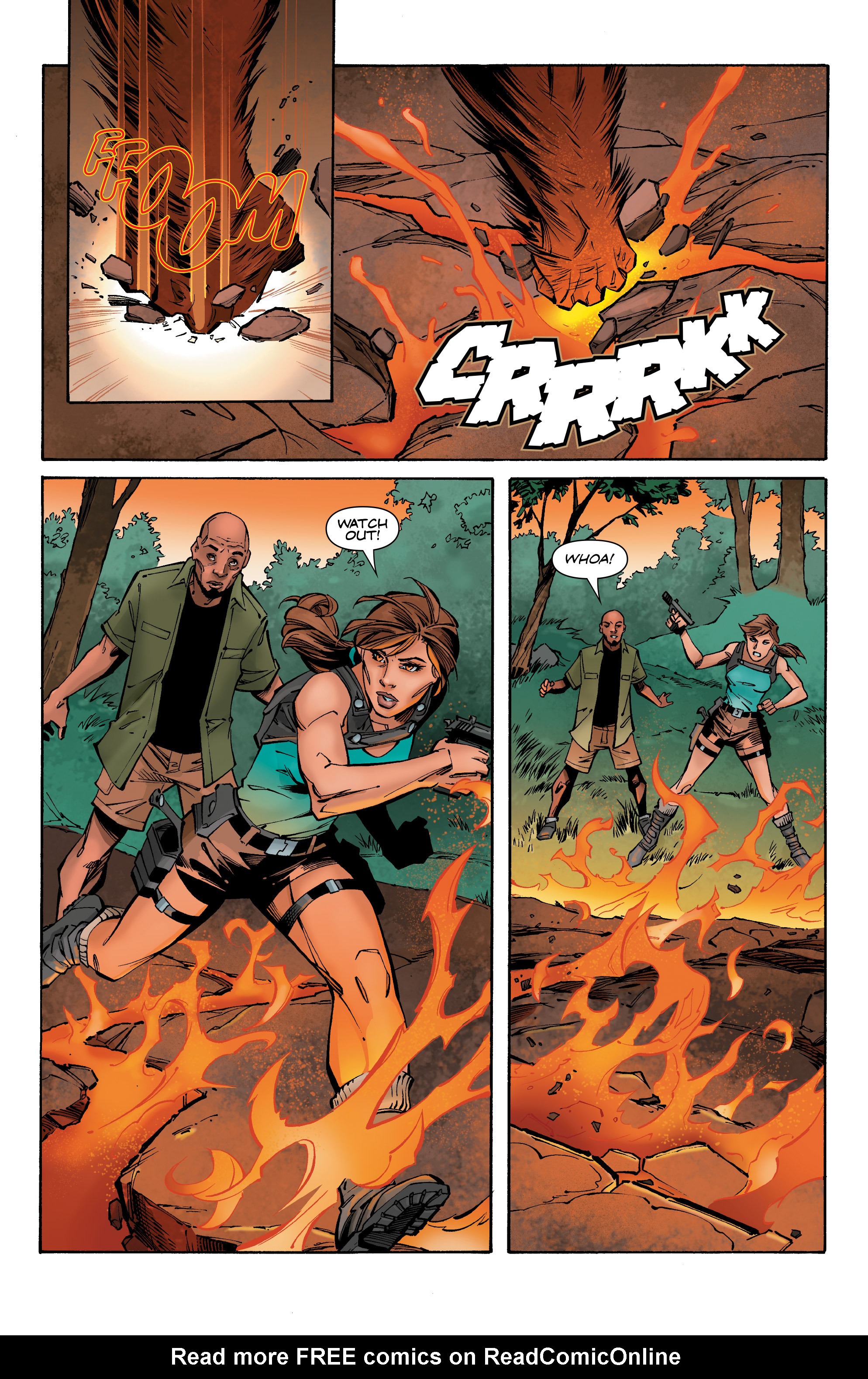 Read online Lara Croft and the Frozen Omen comic -  Issue #5 - 4