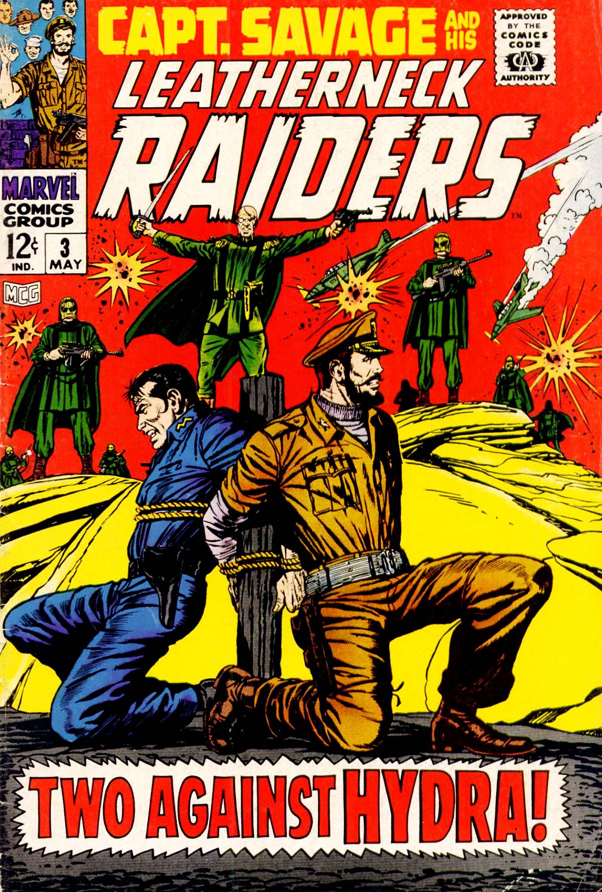 Read online Captain Savage and his Leatherneck Raiders comic -  Issue #3 - 1