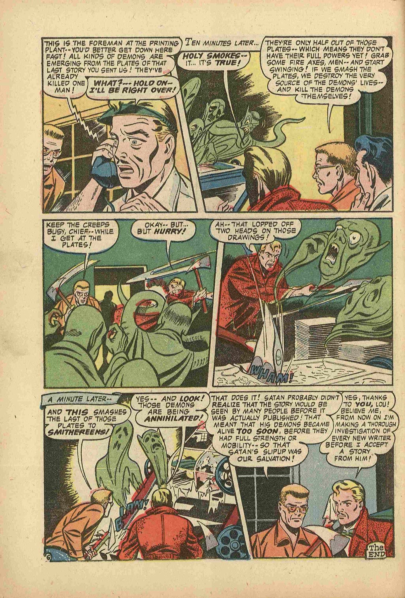Read online Adventures Into The Unknown comic -  Issue #39 - 8