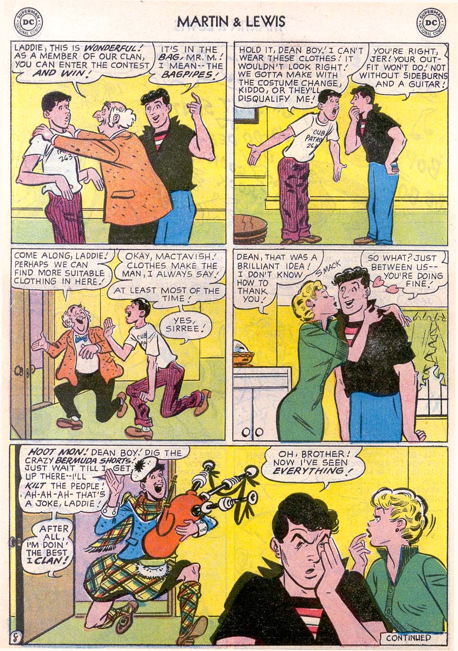 Read online The Adventures of Dean Martin and Jerry Lewis comic -  Issue #39 - 10