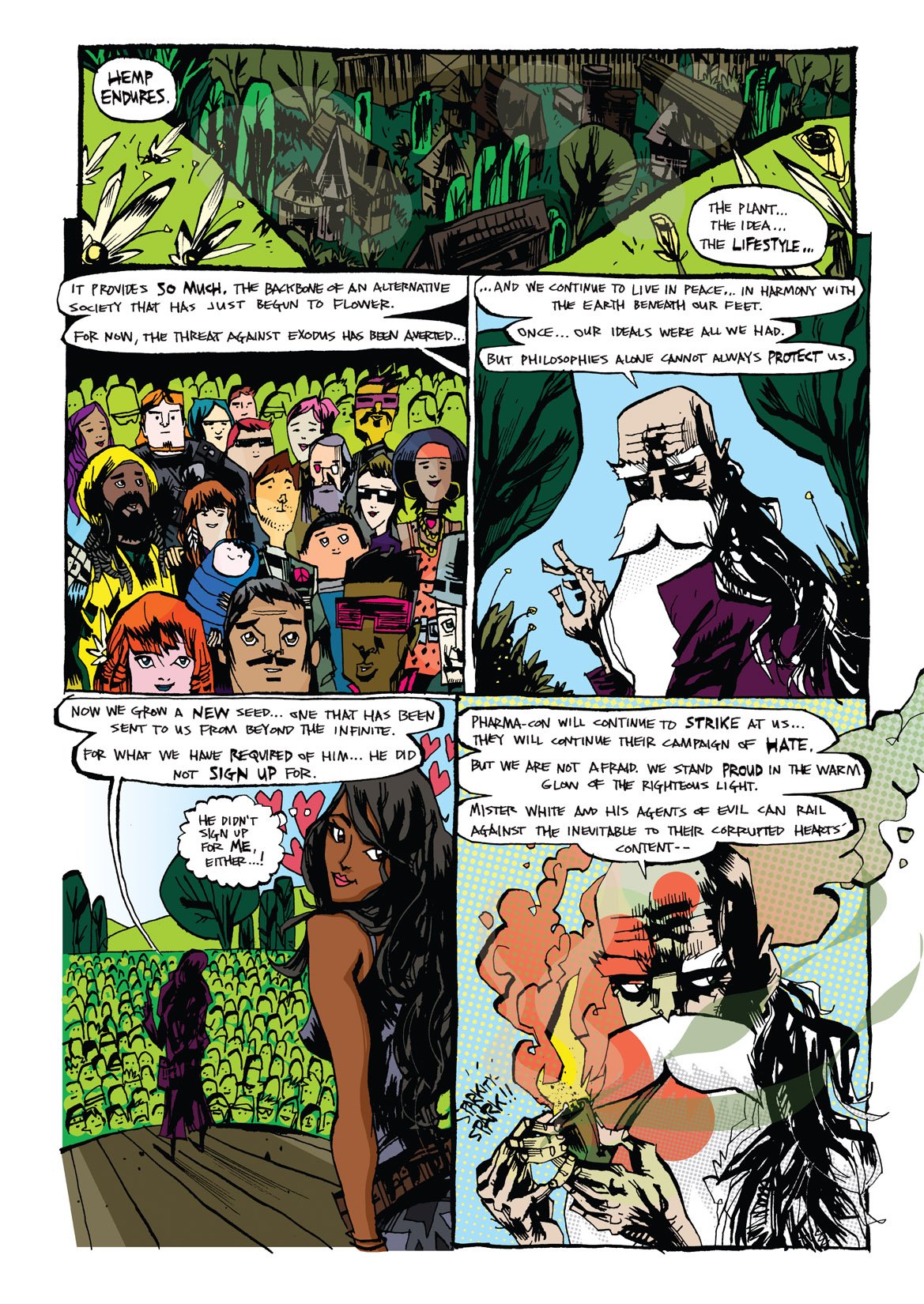Read online Marijuanaman comic -  Issue # Full - 48