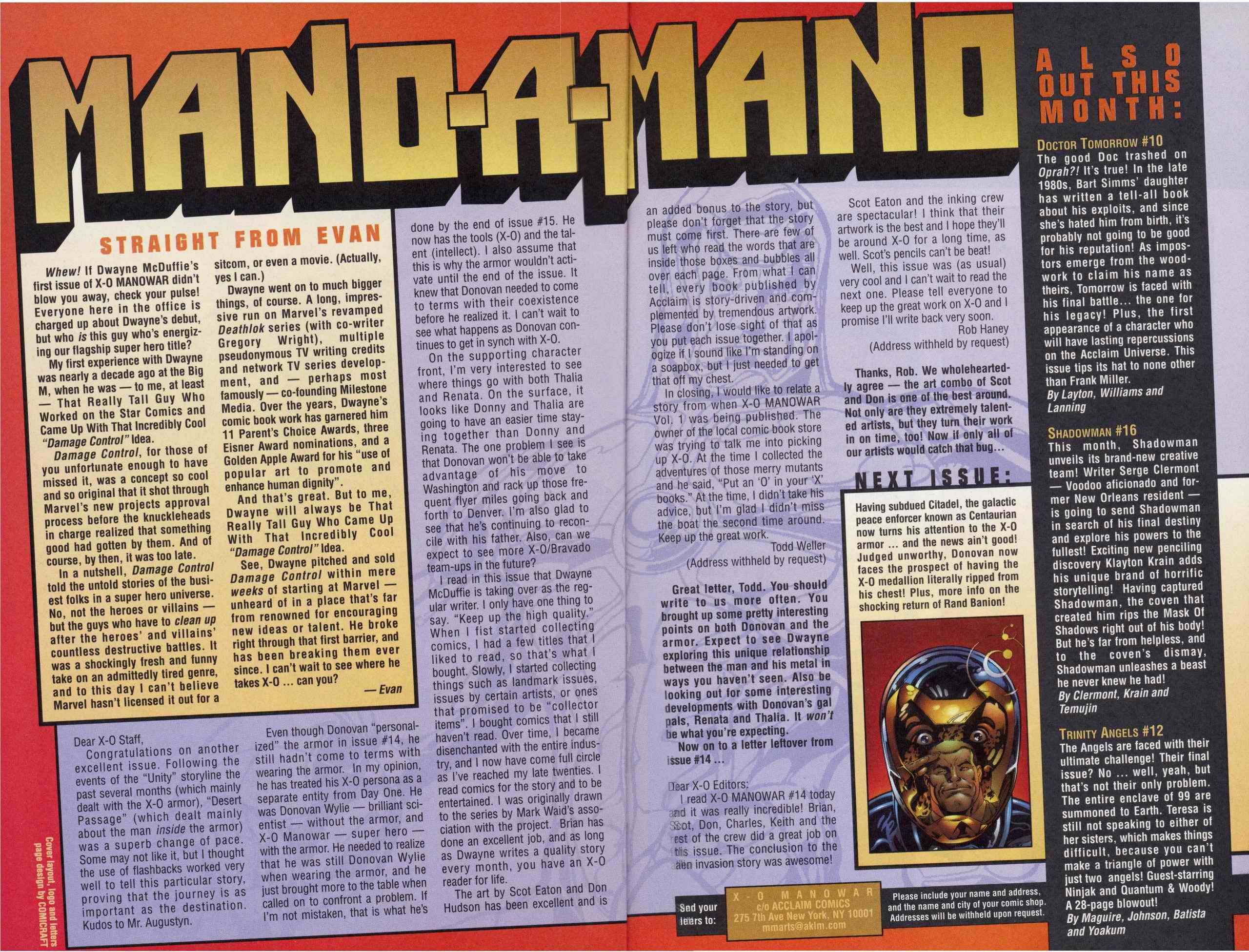 Read online X-O Manowar (1996) comic -  Issue #17 - 24