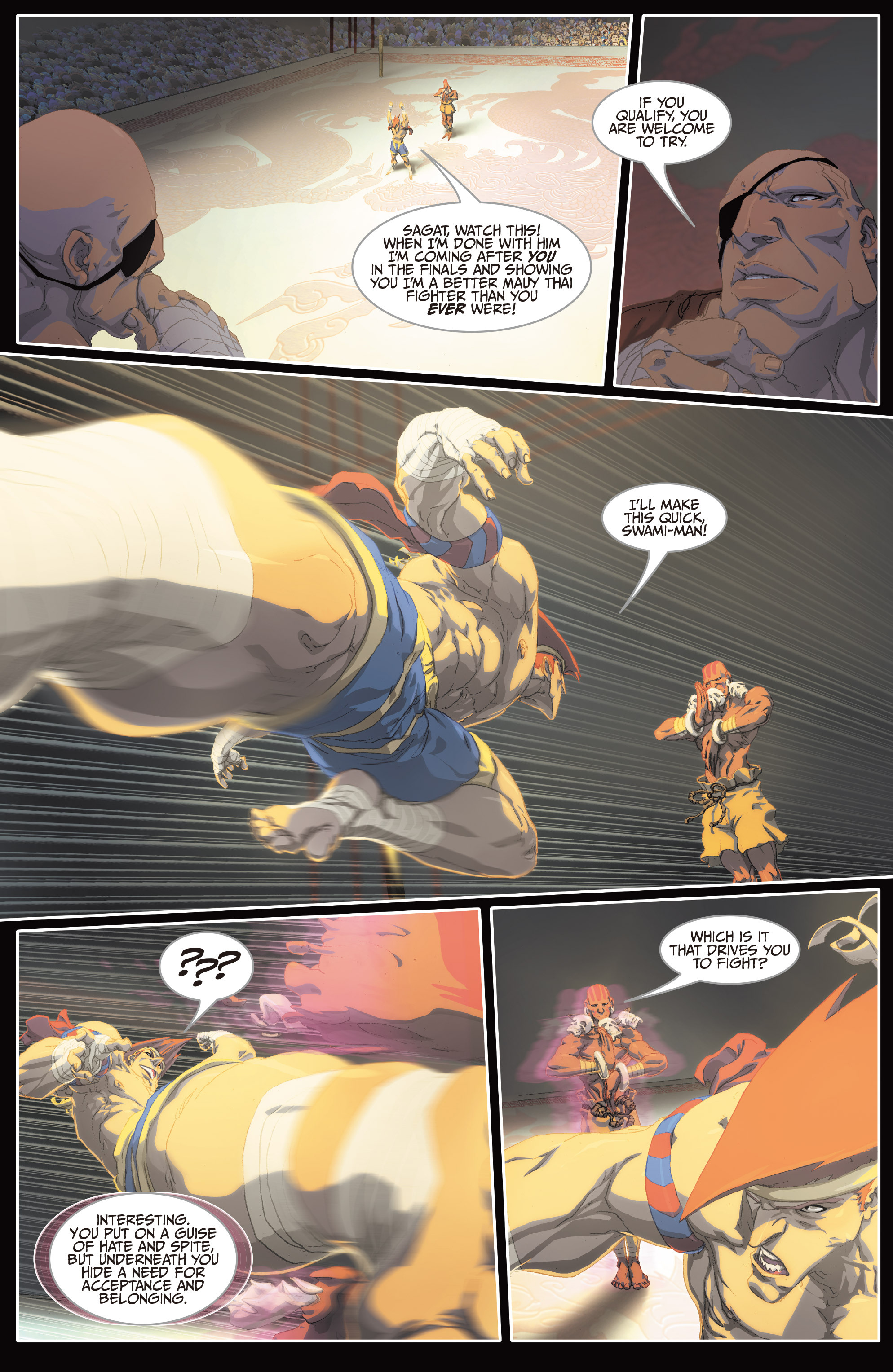 Read online Street Fighter II Turbo comic -  Issue #3 - 12