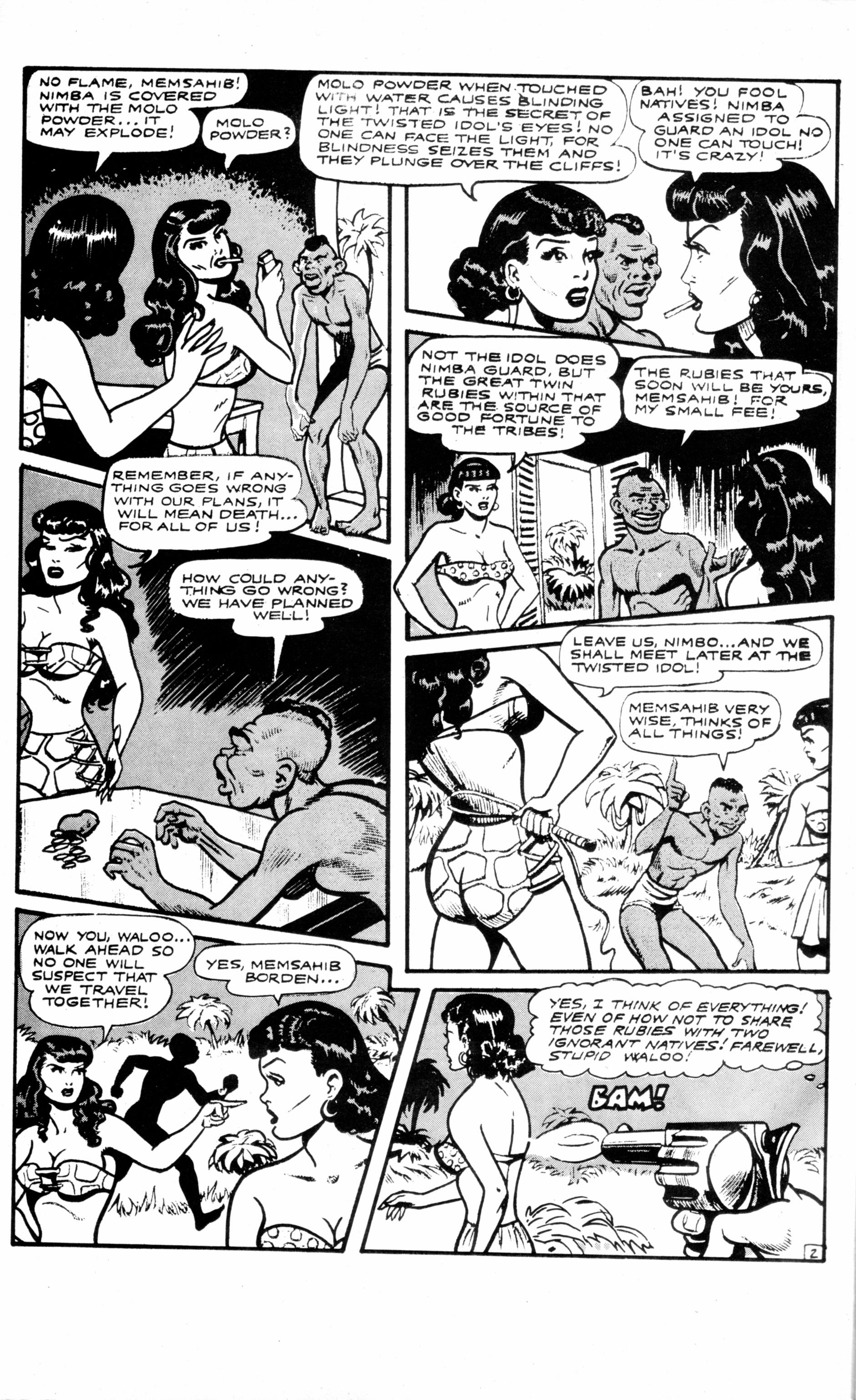 Read online Jungle Girls (1988) comic -  Issue #5 - 4