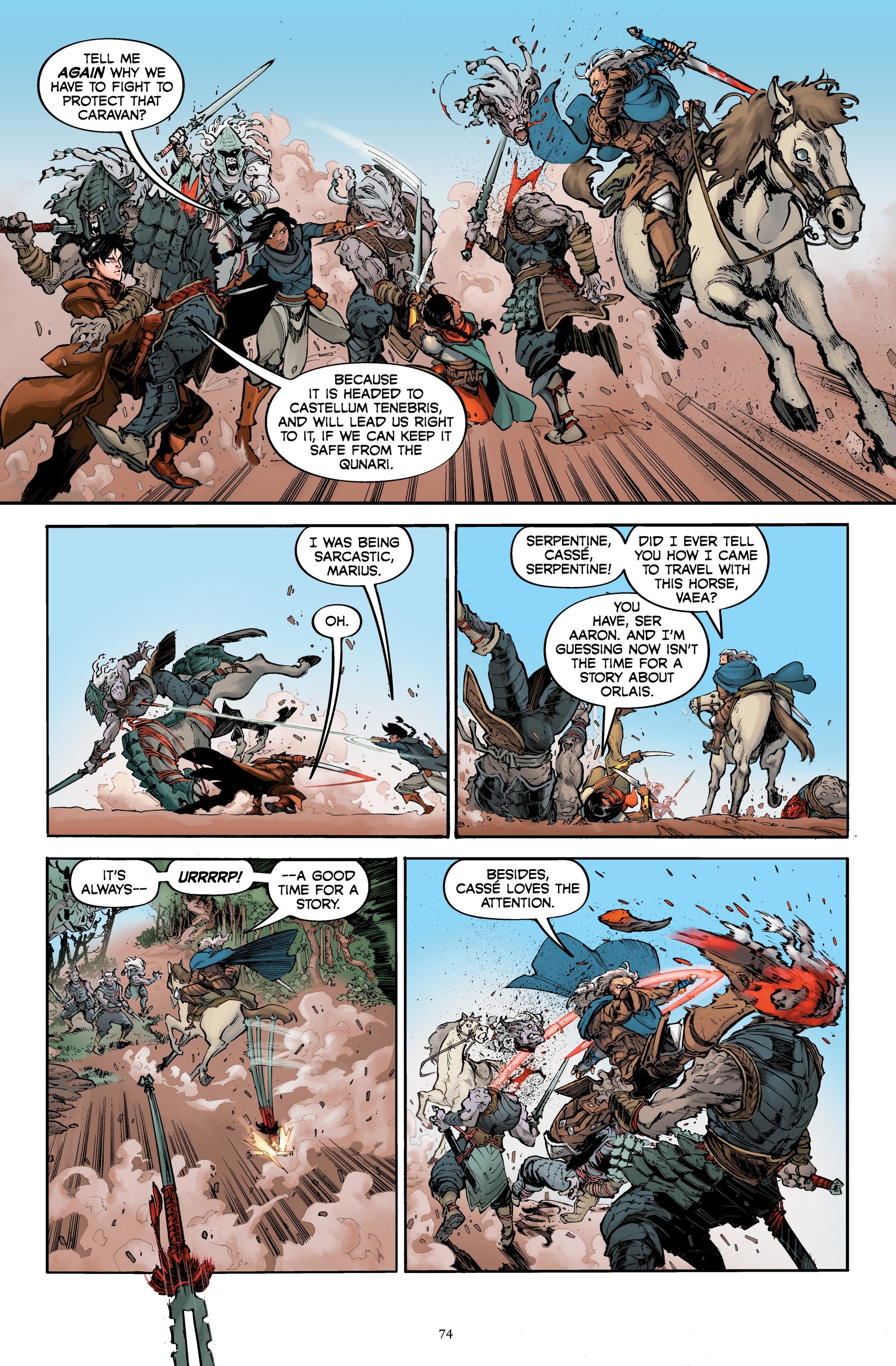 Read online Dragon Age: Wraiths of Tevinter comic -  Issue # TPB (Part 1) - 76