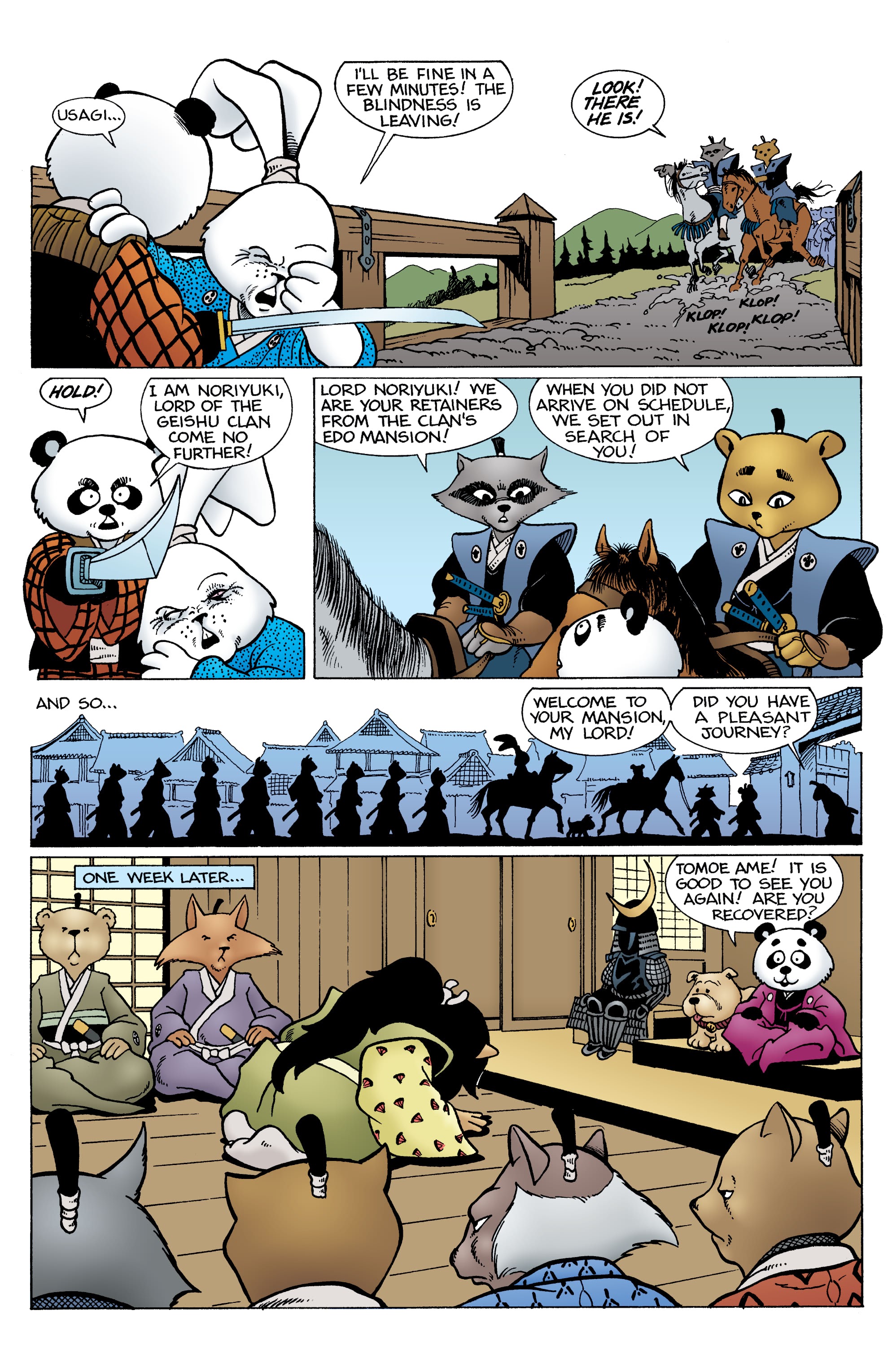 Read online Usagi Yojimbo Color Classics comic -  Issue #7 - 20