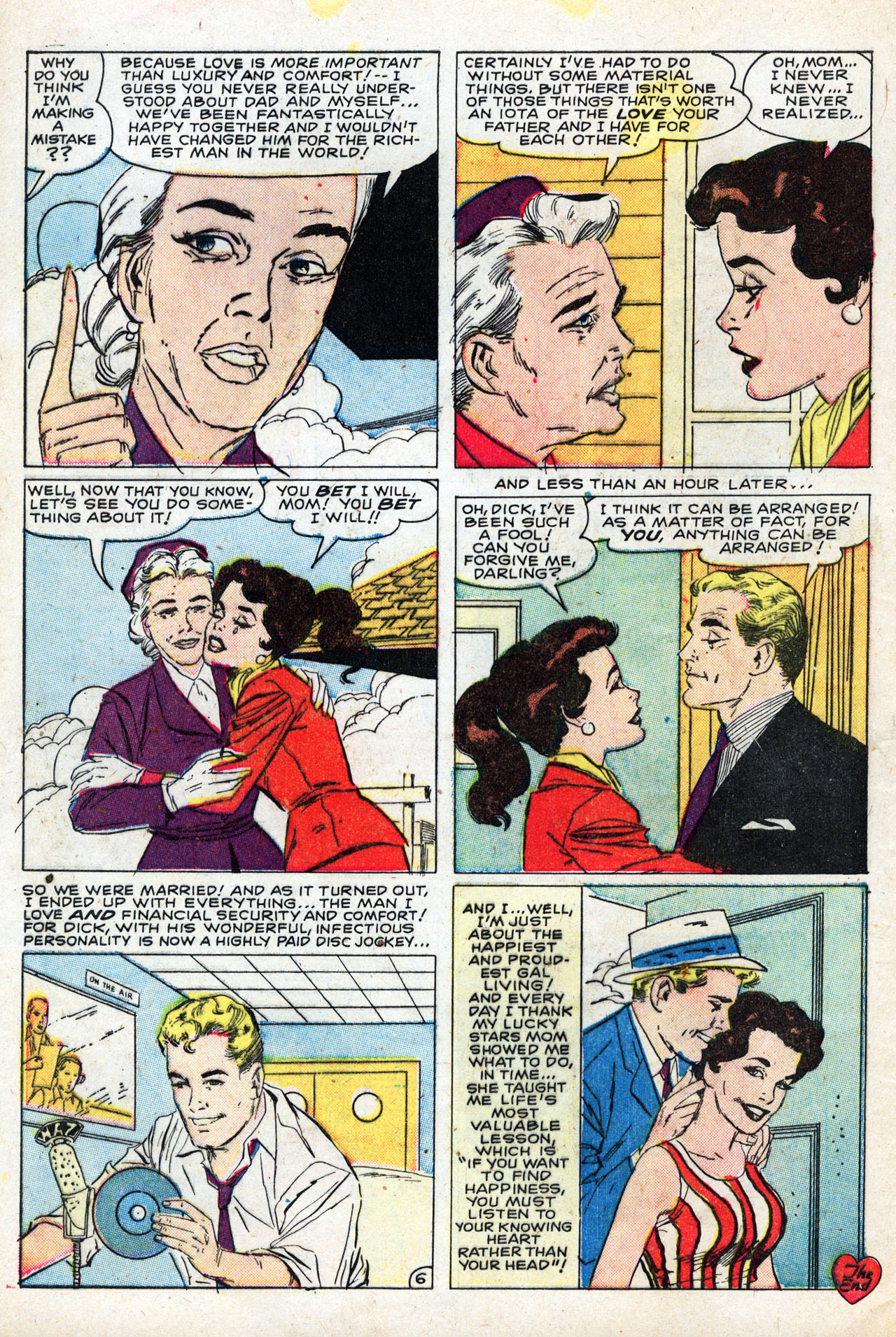 Read online Love Romances comic -  Issue #86 - 32