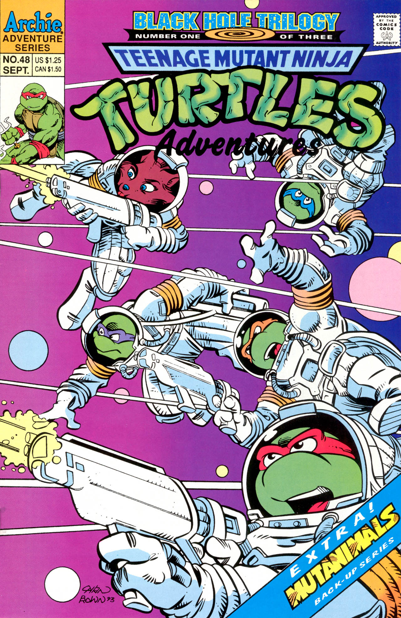 Read online Teenage Mutant Ninja Turtles Adventures (1989) comic -  Issue #48 - 1