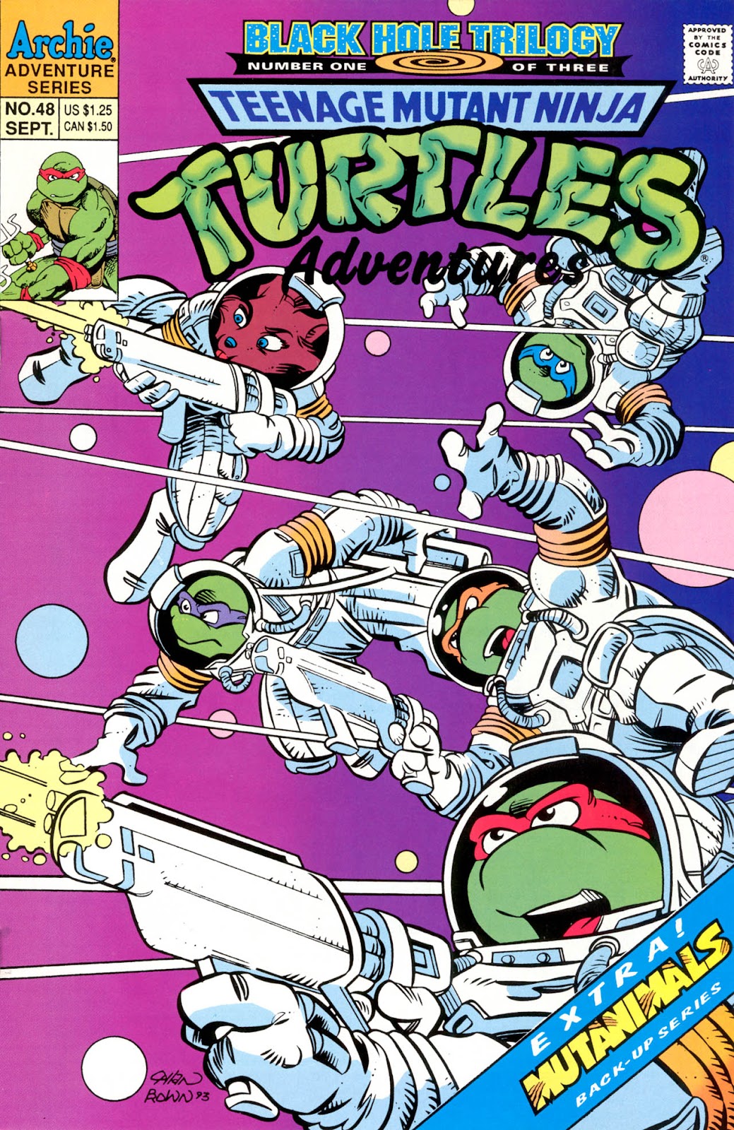 Teenage Mutant Ninja Turtles Adventures (1989) issue 48 - Page 1
