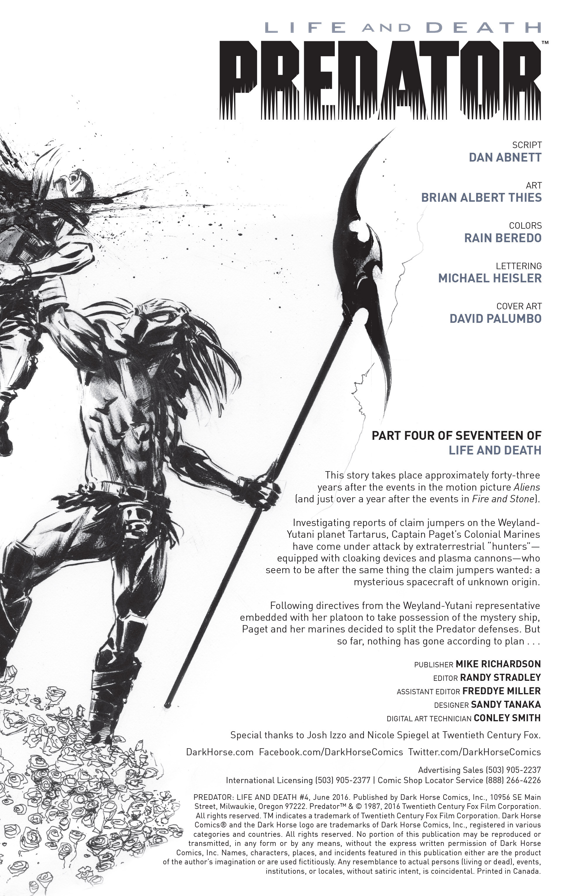 Read online Predator: Life And Death comic -  Issue #4 - 2