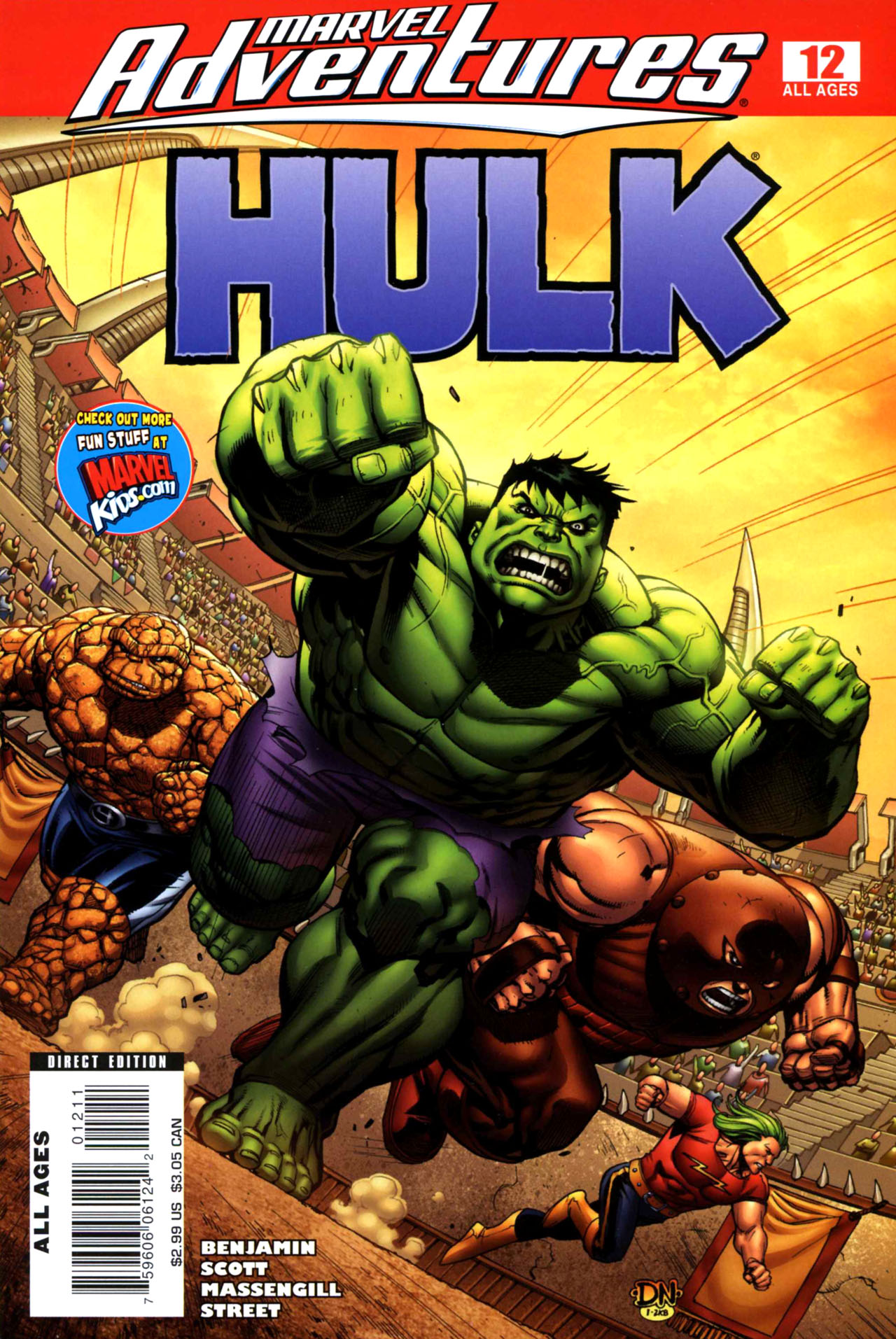 Read online Marvel Adventures Hulk comic -  Issue #12 - 1