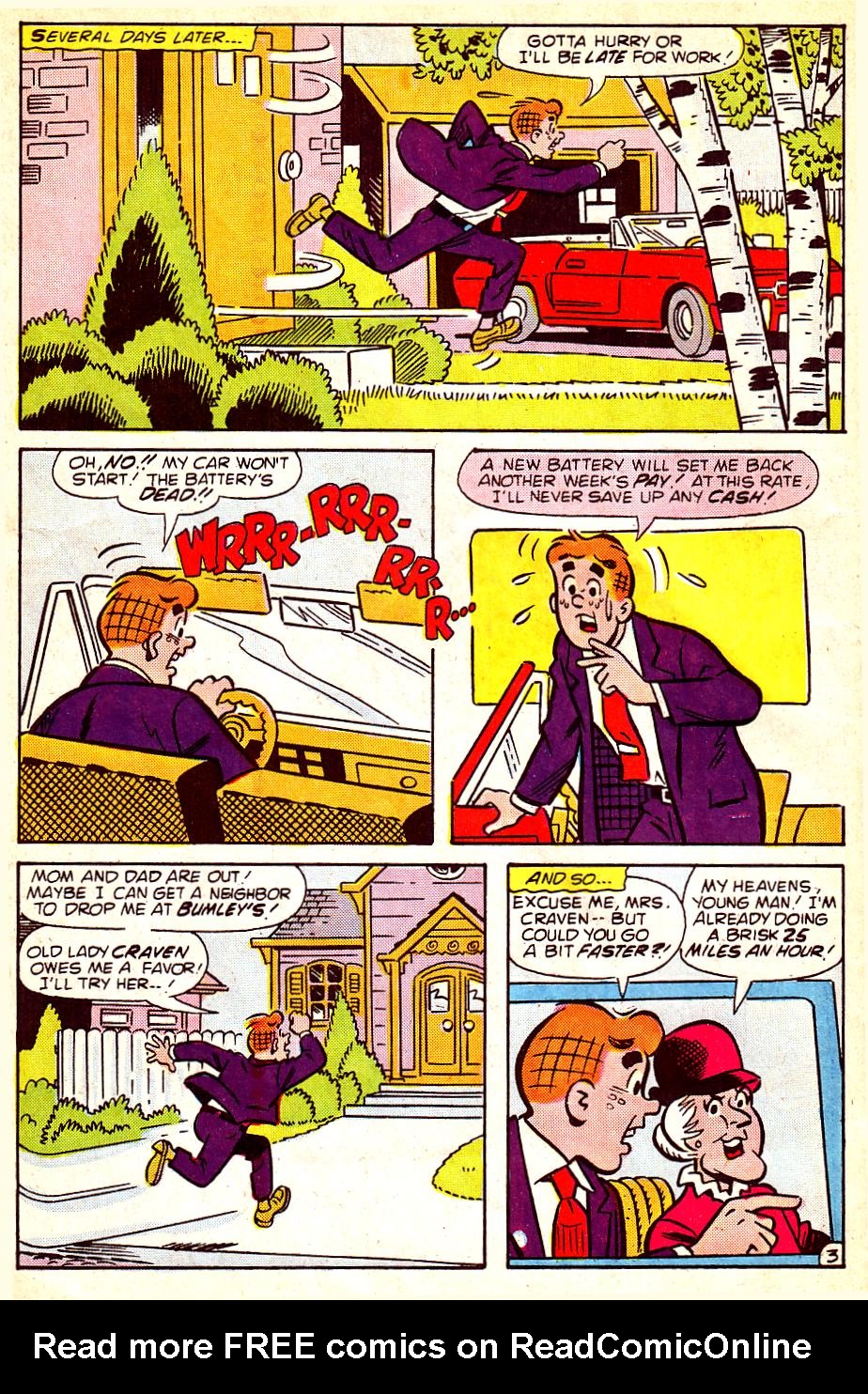 Read online Life With Archie (1958) comic -  Issue #255 - 22