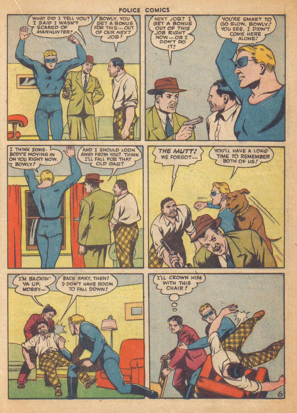 Read online Police Comics comic -  Issue #69 - 23