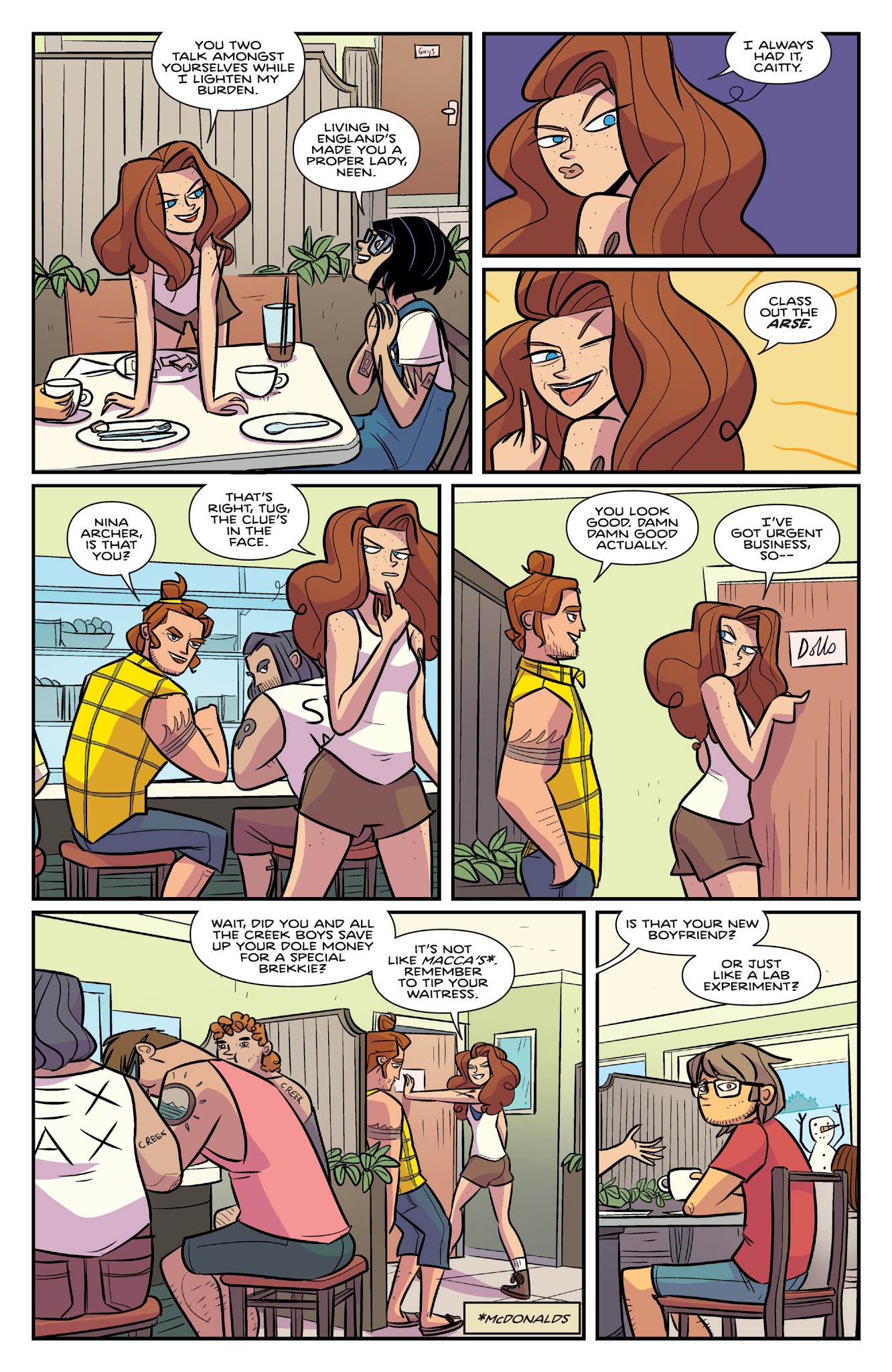 Read online Giant Days: Where Women Glow and Men Plunder comic -  Issue # Full - 19