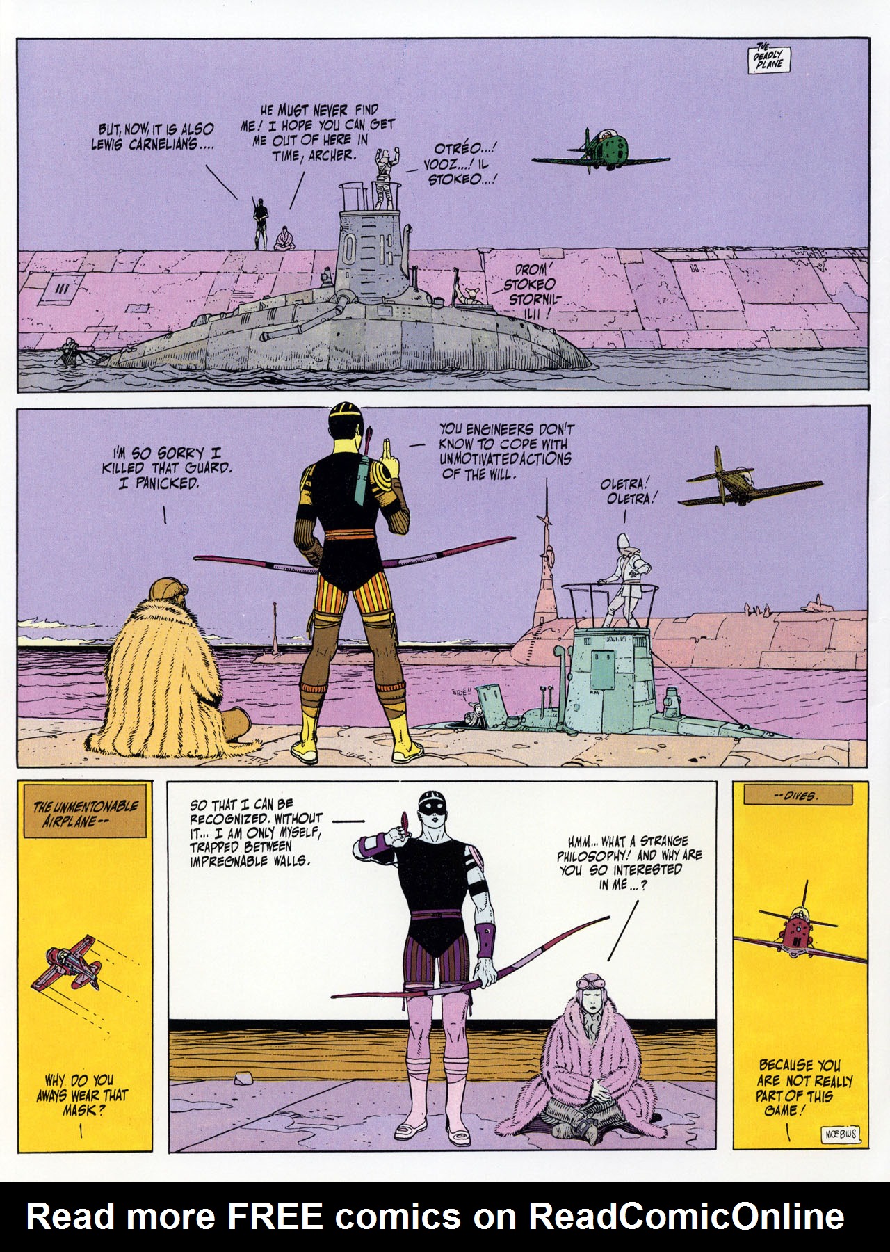 Read online Epic Graphic Novel: Moebius comic -  Issue # TPB 3 - 76