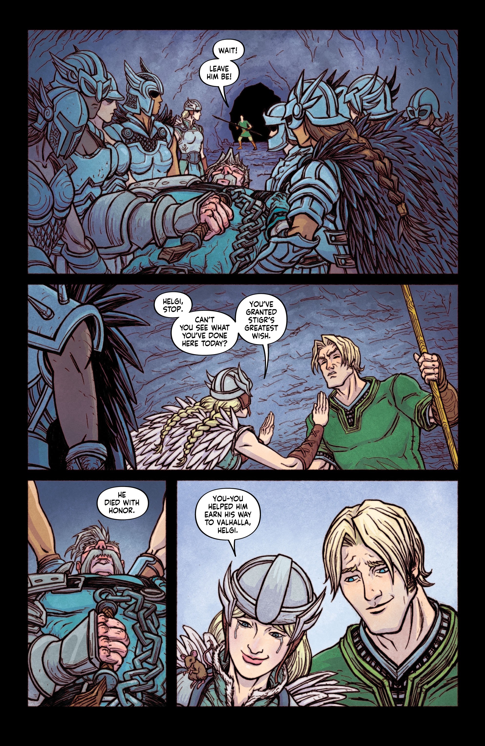Read online Beware the Eye of Odin comic -  Issue #4 - 22