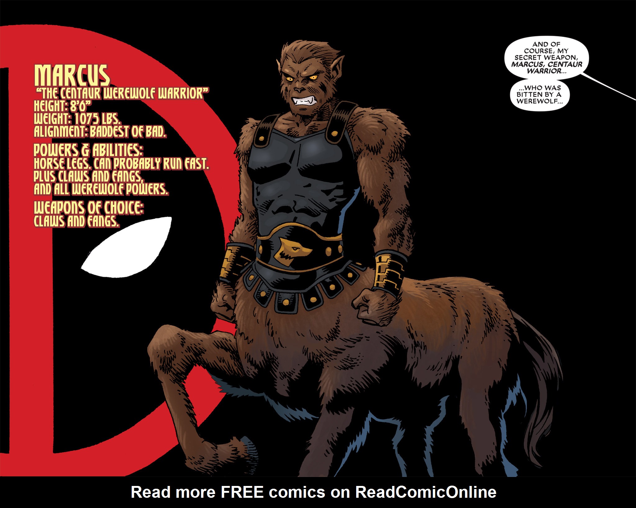 Read online Deadpool: Dracula's Gauntlet comic -  Issue # Part 6 - 62
