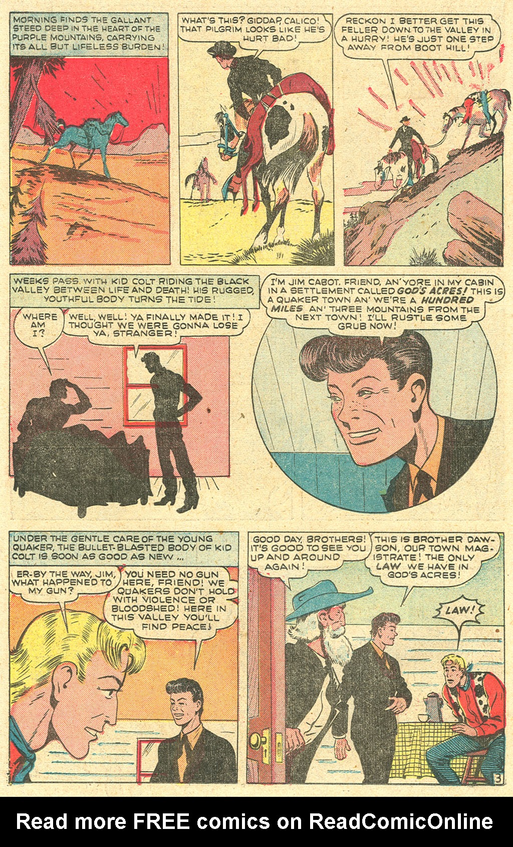 Read online Kid Colt Outlaw comic -  Issue #1 - 26