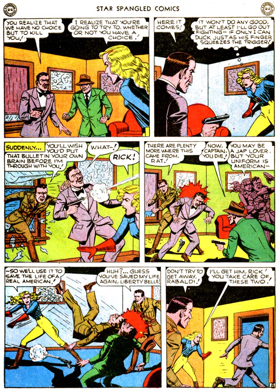 Read online Star Spangled Comics comic -  Issue #57 - 46