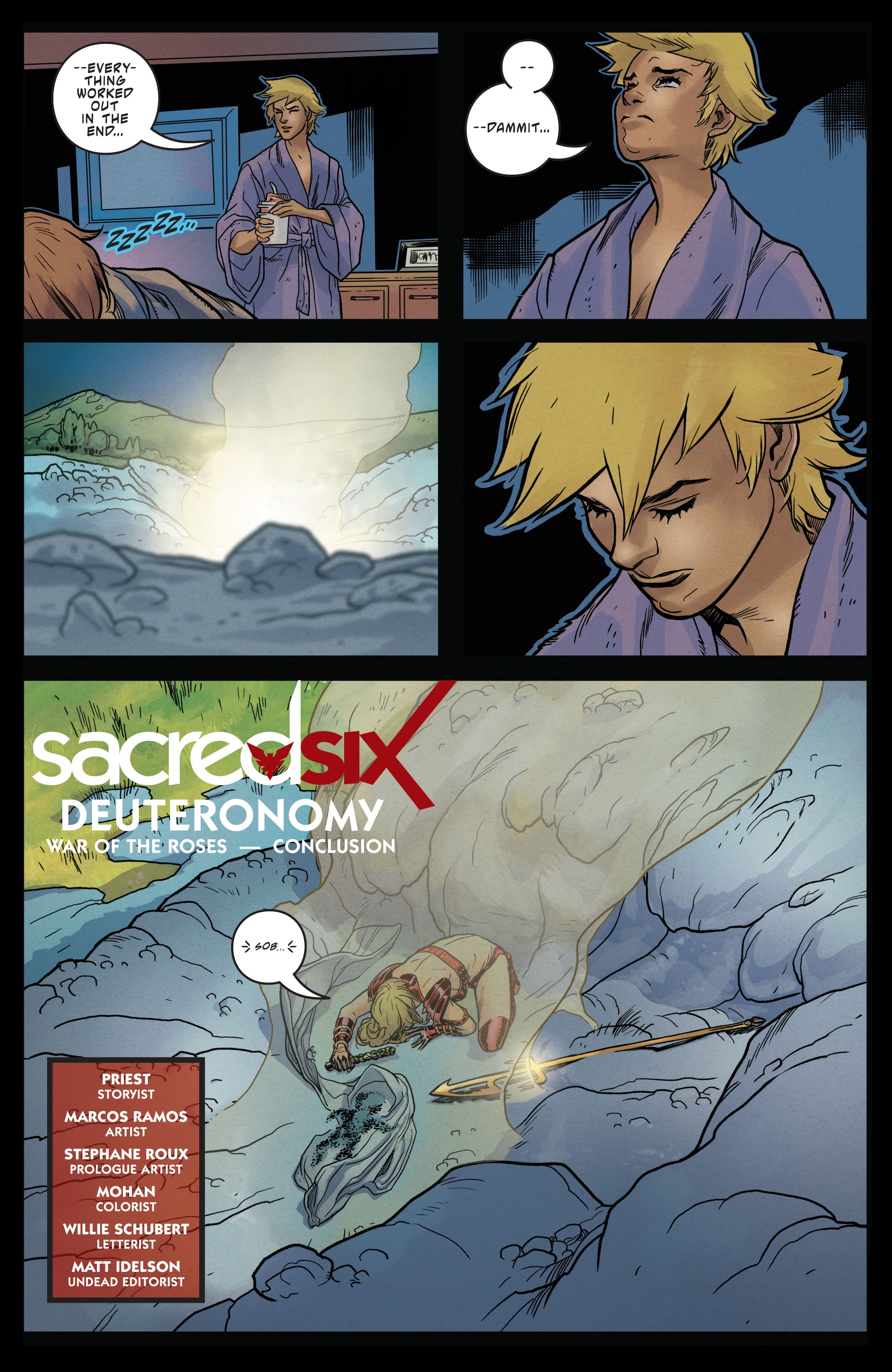 Read online Sacred Six comic -  Issue #11 - 11