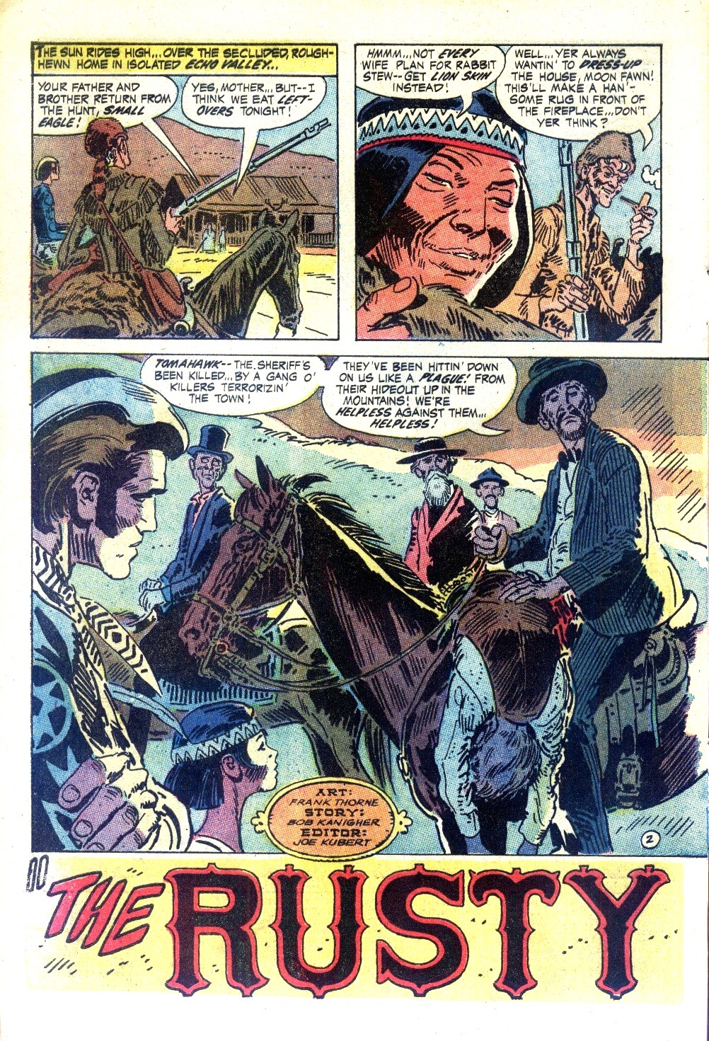 Read online Tomahawk comic -  Issue #134 - 4